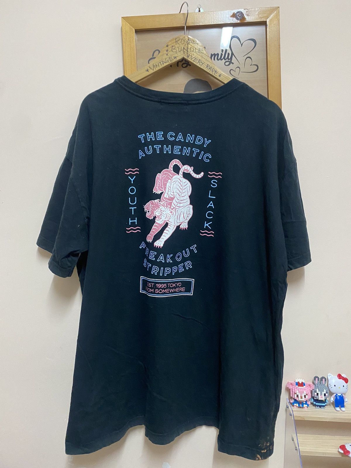 Japanese Brand × Vintage Vintage 90s Candy Stripper Size US XXL / EU 58 / 5 - 1 Thumbnail