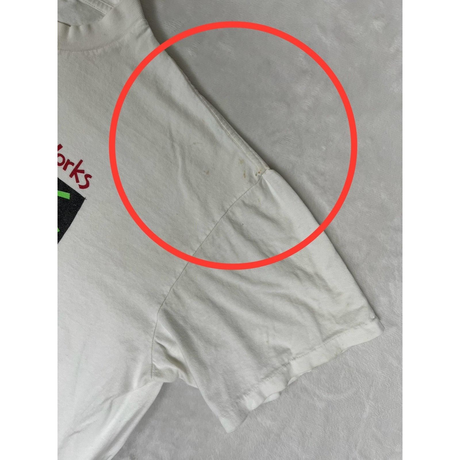 Vintage Vintage 4th Of July Singapore 1997 Shirt Mens XL White Firew Size US XL / EU 56 / 4 - 3 Thumbnail
