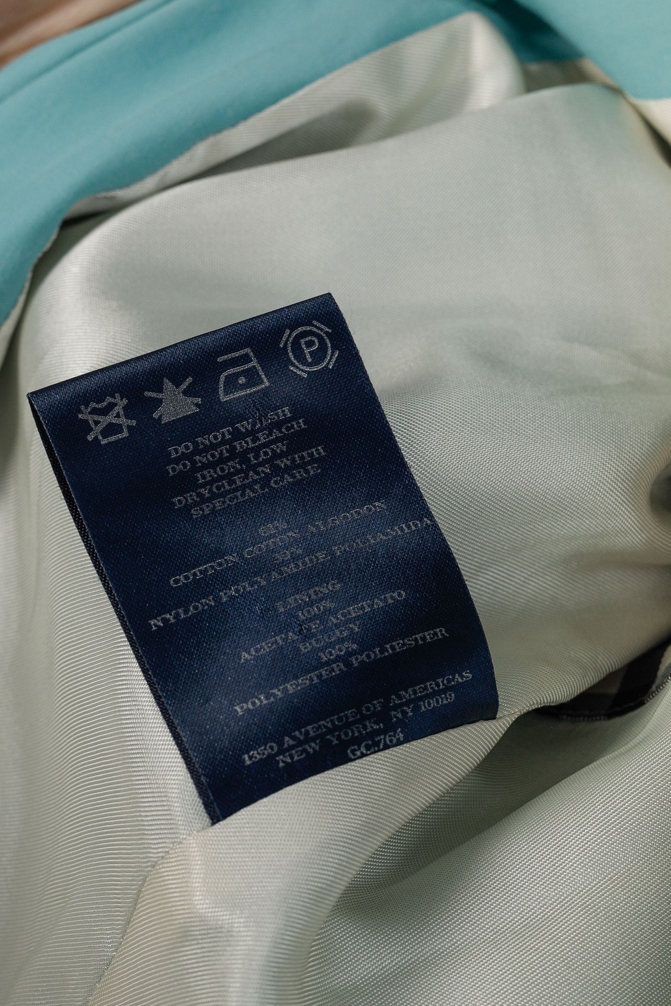 Burberry Burberry Turquoise Sateen Check-Undercollar Trench Coat Size M / US 6-8 / IT 42-44 - 14 Thumbnail