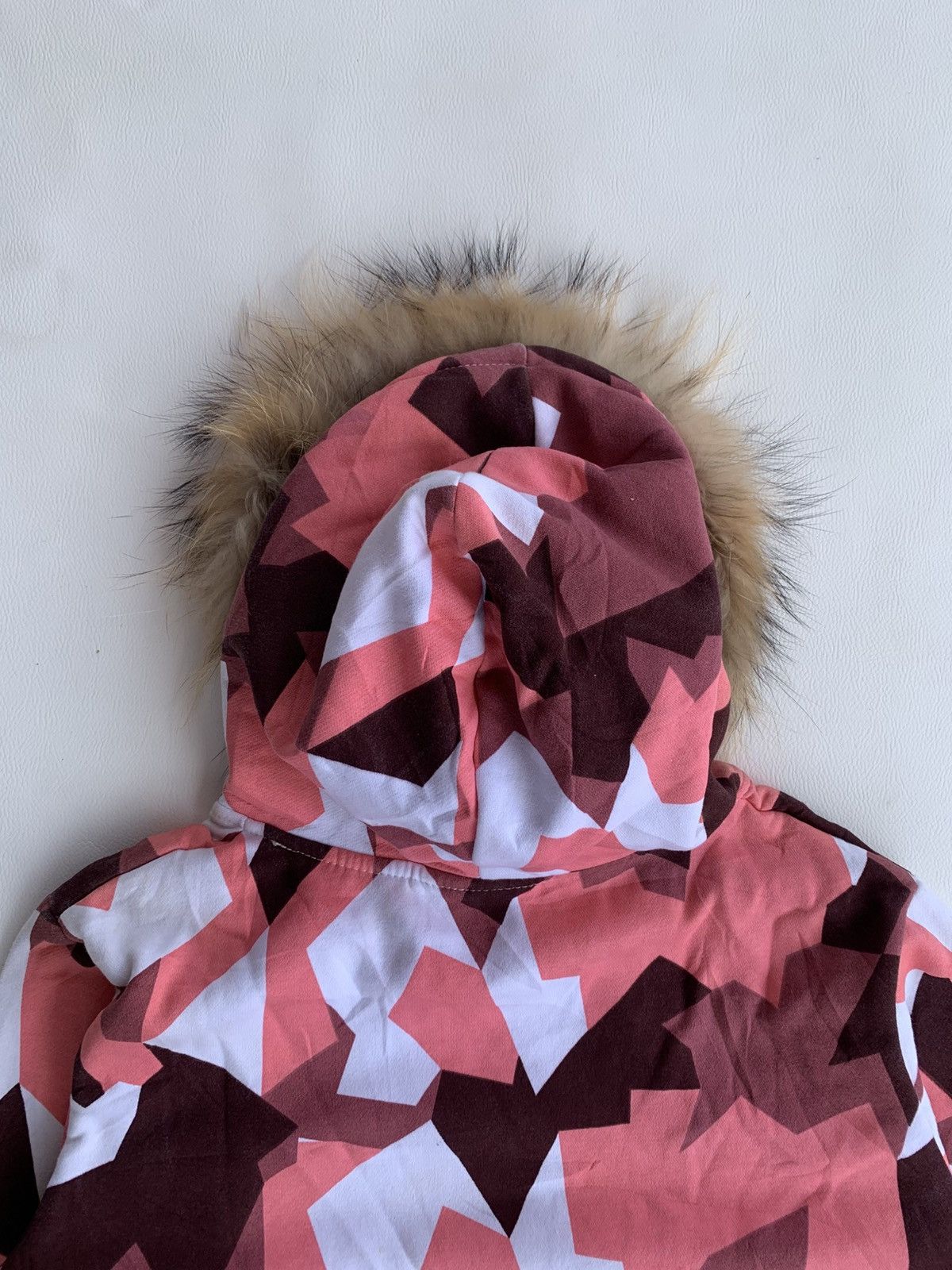 Japanese Brand AMAZING SUPEON ABSTRAC IFSIXWAS LGBSTYLE FUR HOOD Size US L / EU 52-54 / 3 - 10 Thumbnail