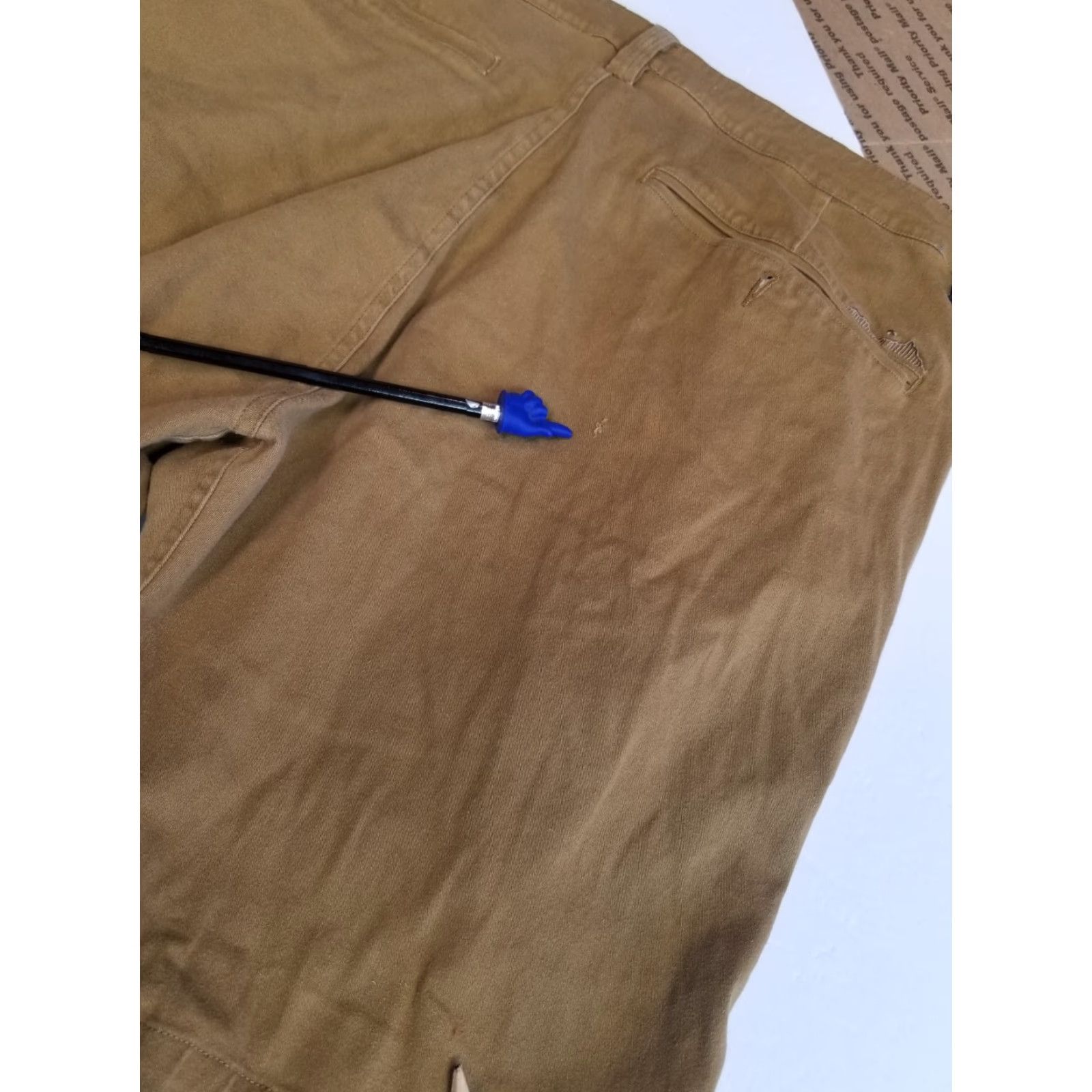 KAVU KAVU Chino Shorts Mens Brown 40 Cotton Size 40 Regular Inseam 9 in See All Pic Size US 40 / EU 56 - 7 Thumbnail