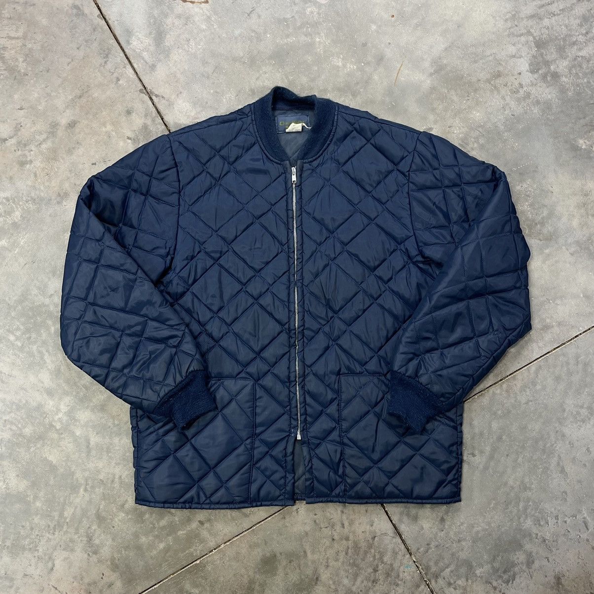 Vintage Vintage OshKosh Quilted Puffer Jacket 80s Lightweight Liner Size US L / EU 52-54 / 3 - 1 Thumbnail