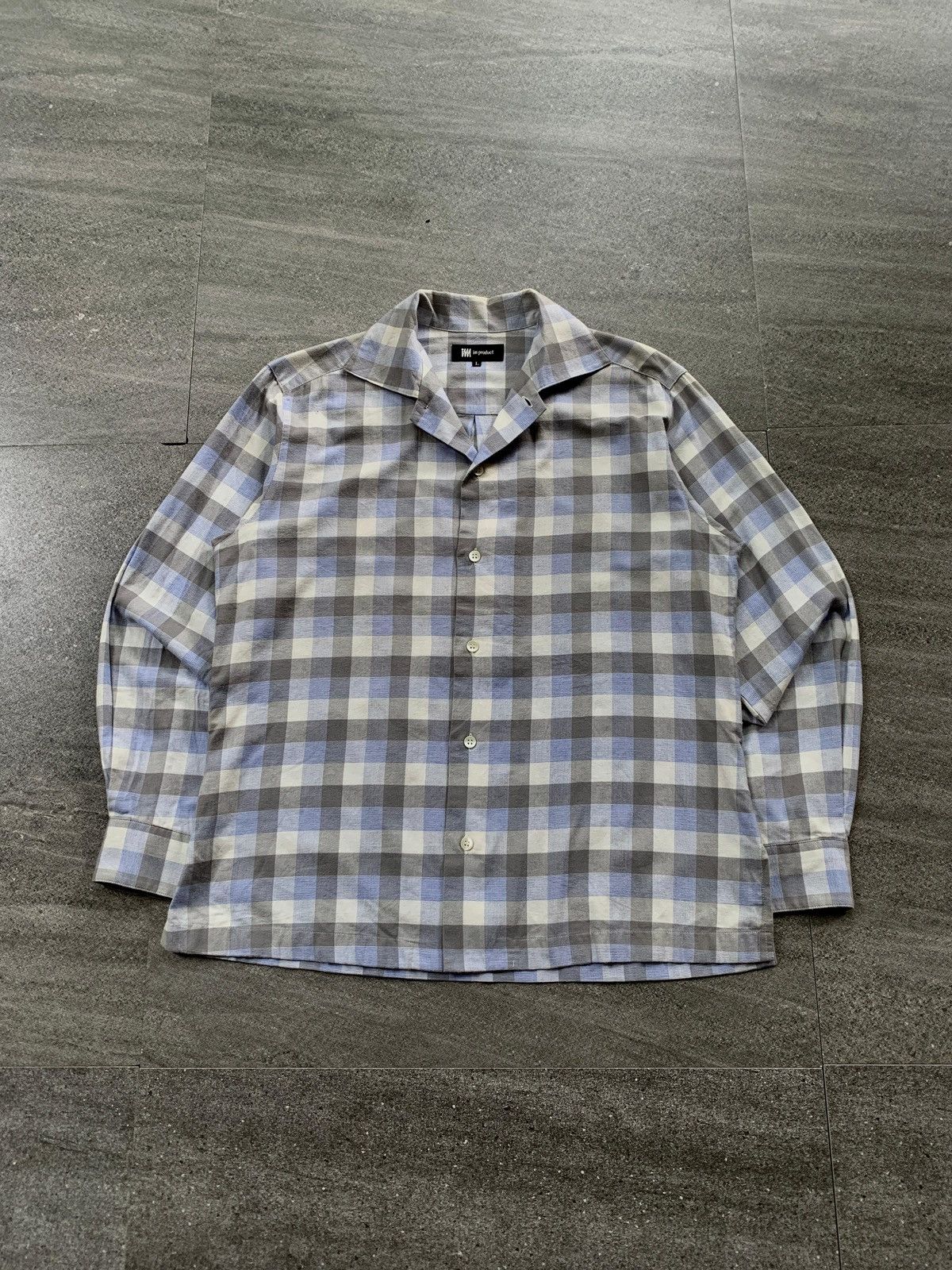 Issey Miyake Plaid Camp Collar Shirts Size US M / EU 48-50 / 2 - 2 Thumbnail