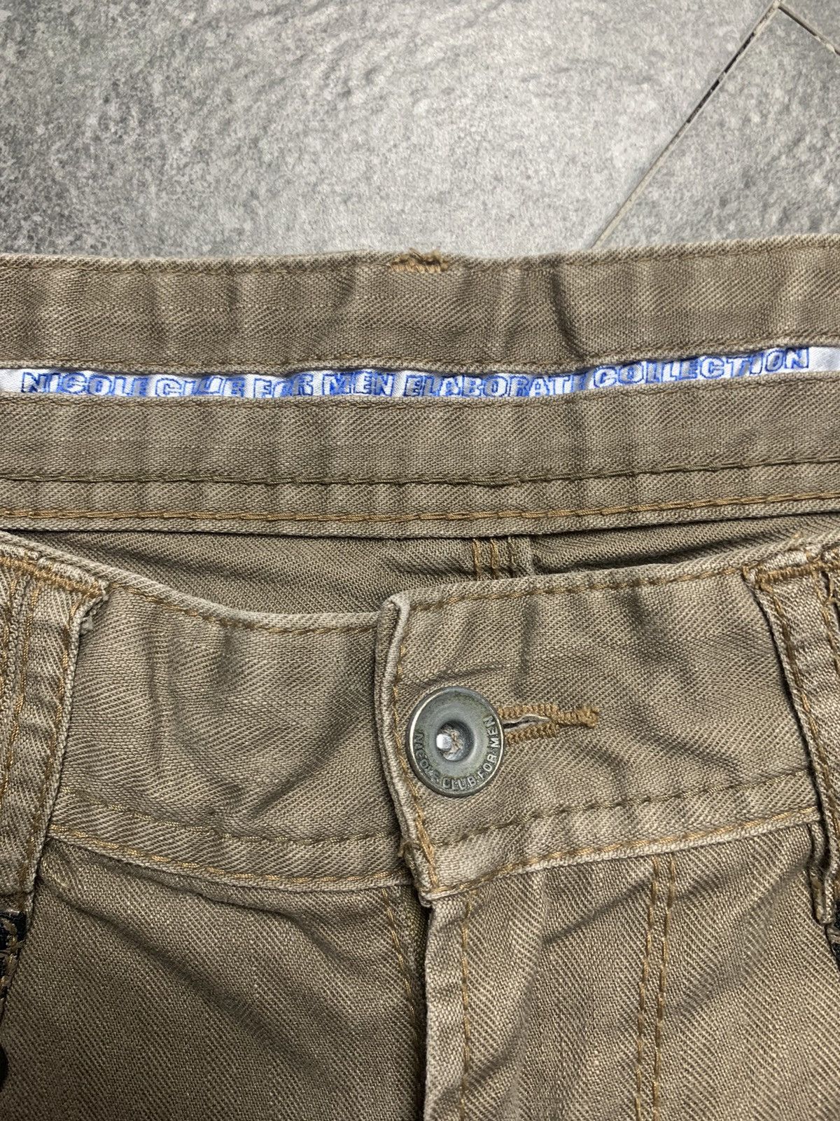 Japanese Brand 2000s Nicole Club For Men Bootcut Pants Size US 31 - 13 Thumbnail