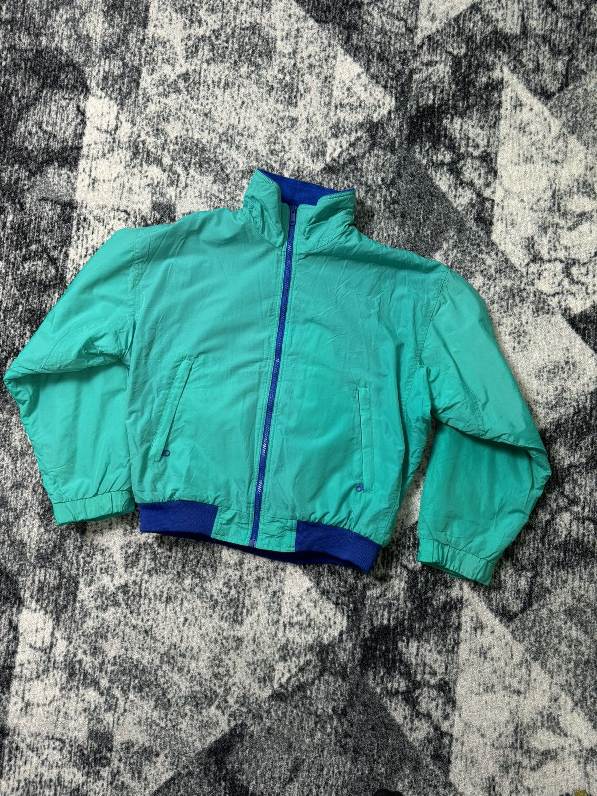 Japanese Brand × Vintage Vintage Toyo Tire Nylon Bomber Racing Winter Tranpath 90s Size US M / EU 48-50 / 2 - 1 Thumbnail