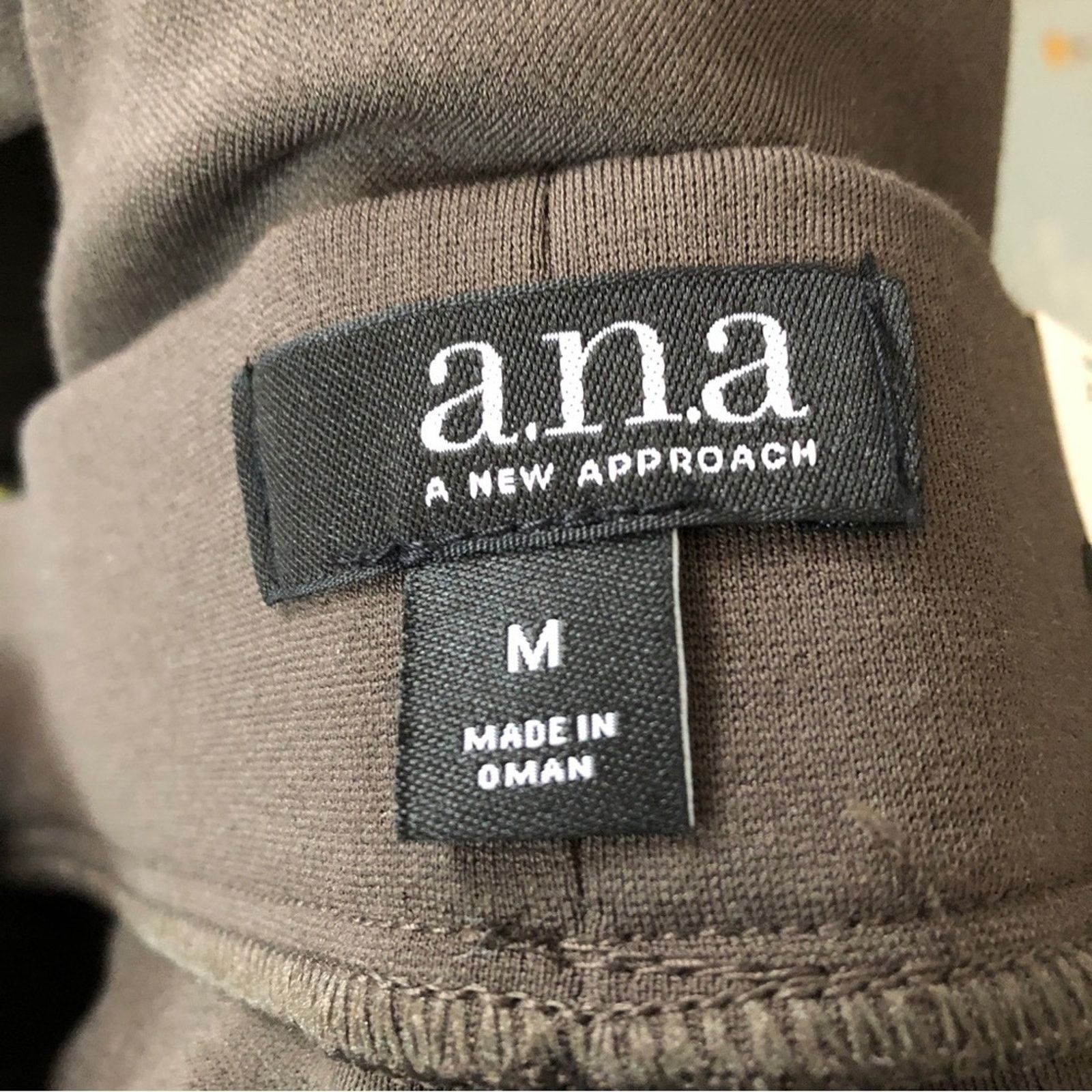 Other NWT a.n.a. Italian Olive Stretch Skinny Leggings Dress Pants Size 30" / US 8 / IT 44 - 7 Thumbnail