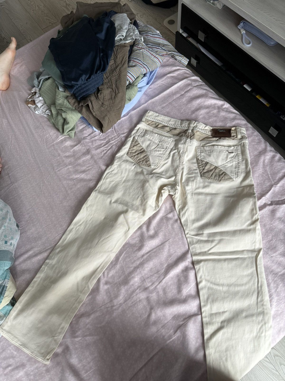 Harmont & Blaine Harmont & Blaine Cream Chinos — Size 48 (IT) Size US 31 - 4 Thumbnail