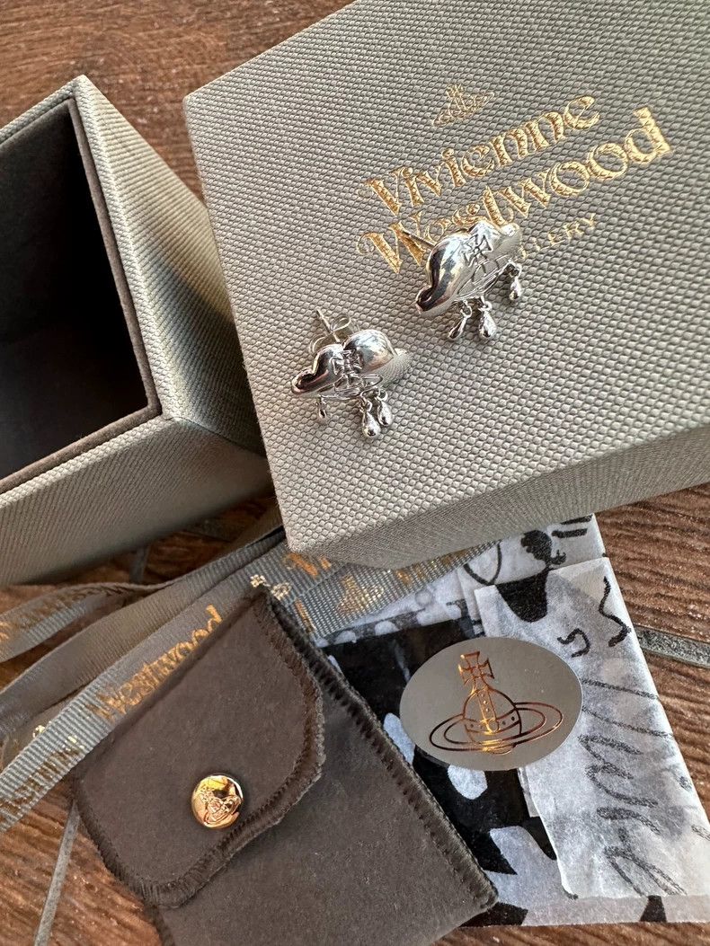 Vivienne Westwood Vivienne Westwood Cloud Earrings Size ONE SIZE - 7 Thumbnail