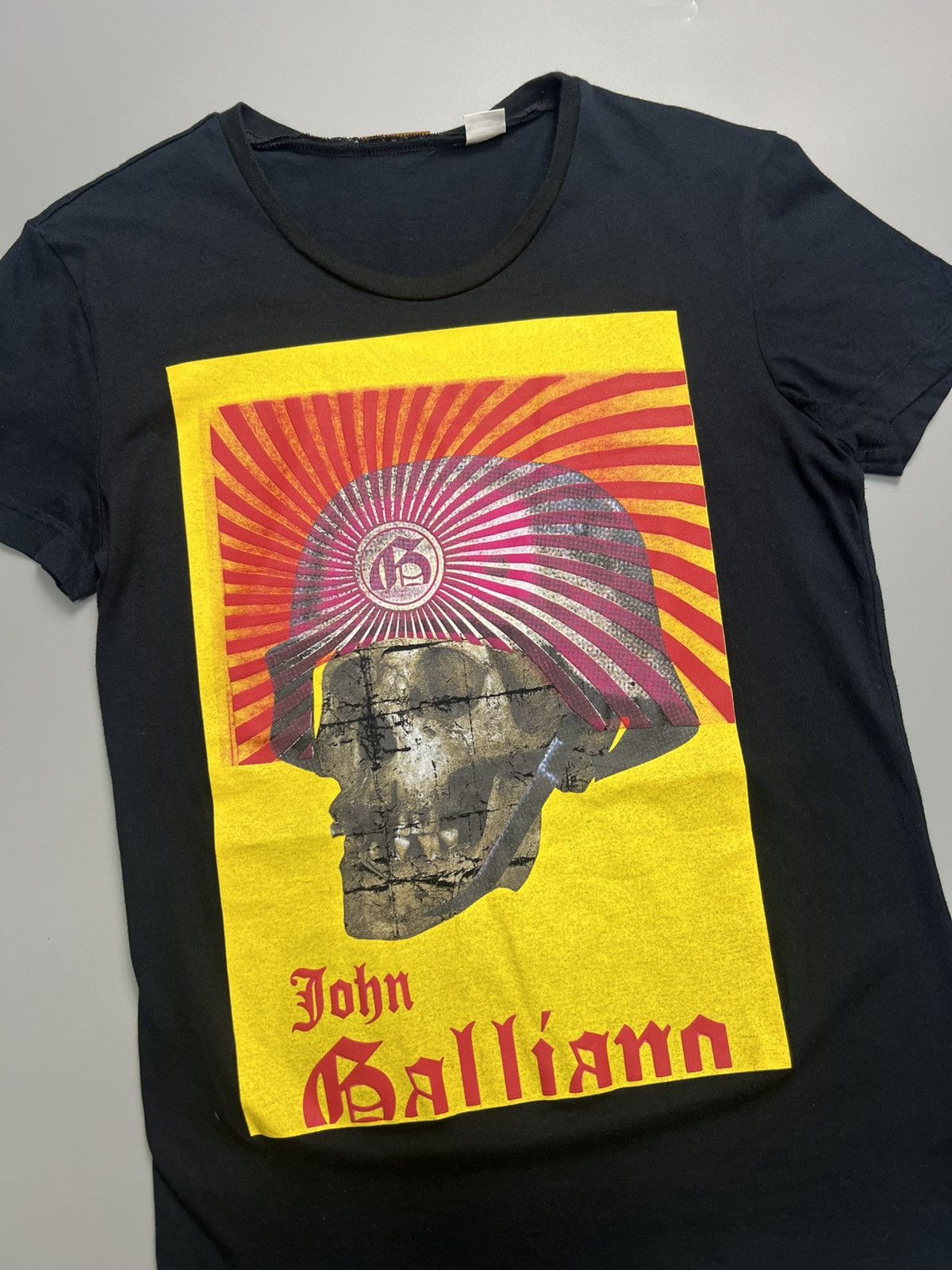 John Galliano John Galliano Rising Sun Skull Army Tshirts Size US S / EU 44-46 / 1 - 2 Thumbnail