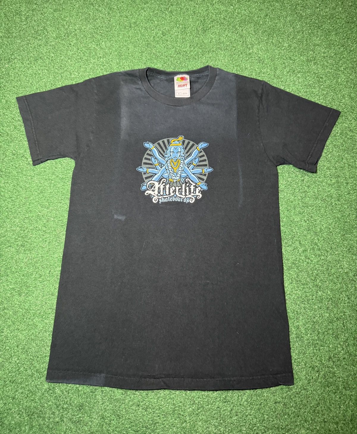 Vintage Afterlife Skateboards Graphic T Shirt Sm Y2K Grunge Skater Size US S / EU 44-46 / 1 - 1 Thumbnail