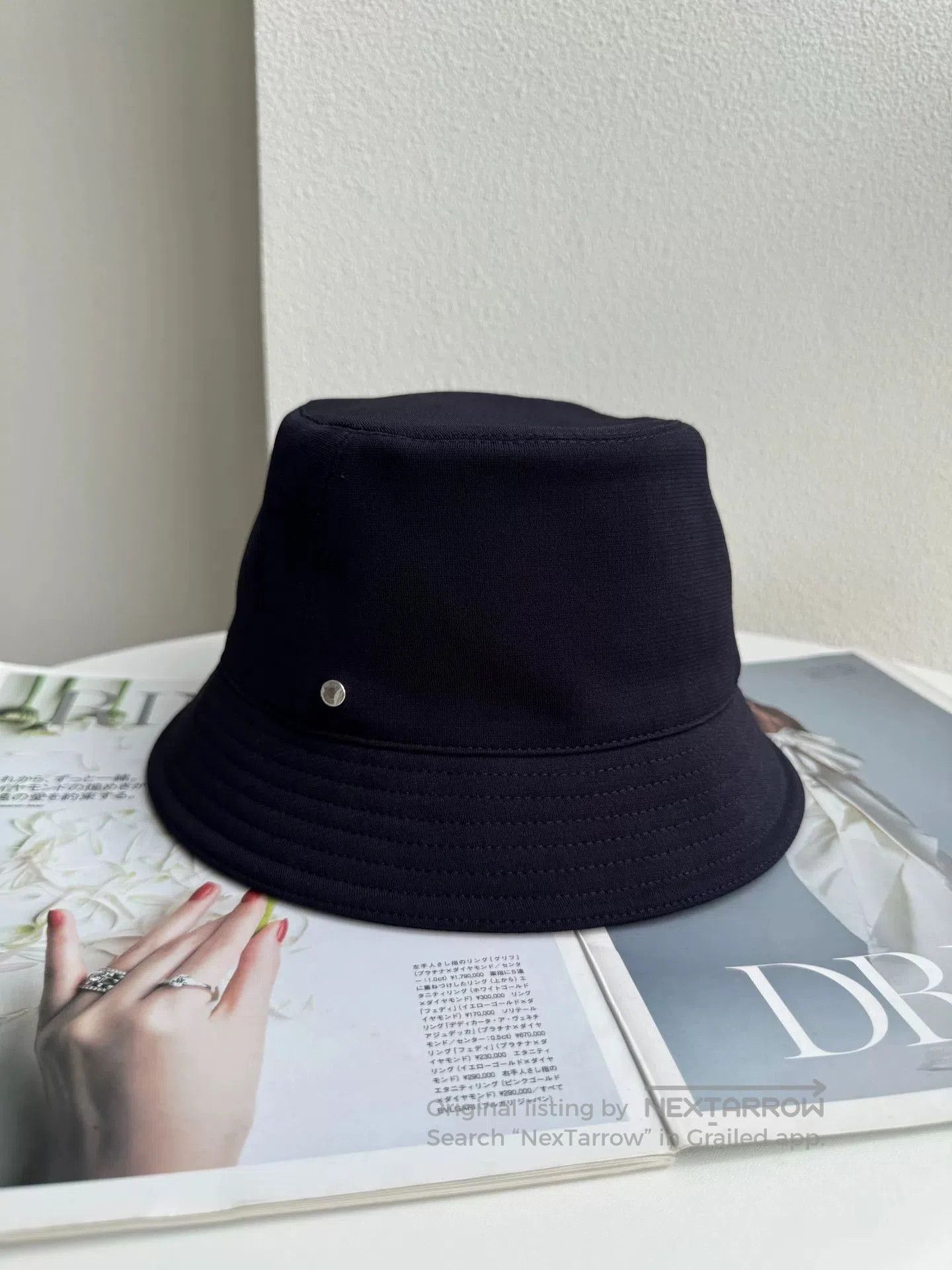 Hermes Hermes Navy Blue Bucket Hat. Size ONE SIZE - 1 Thumbnail