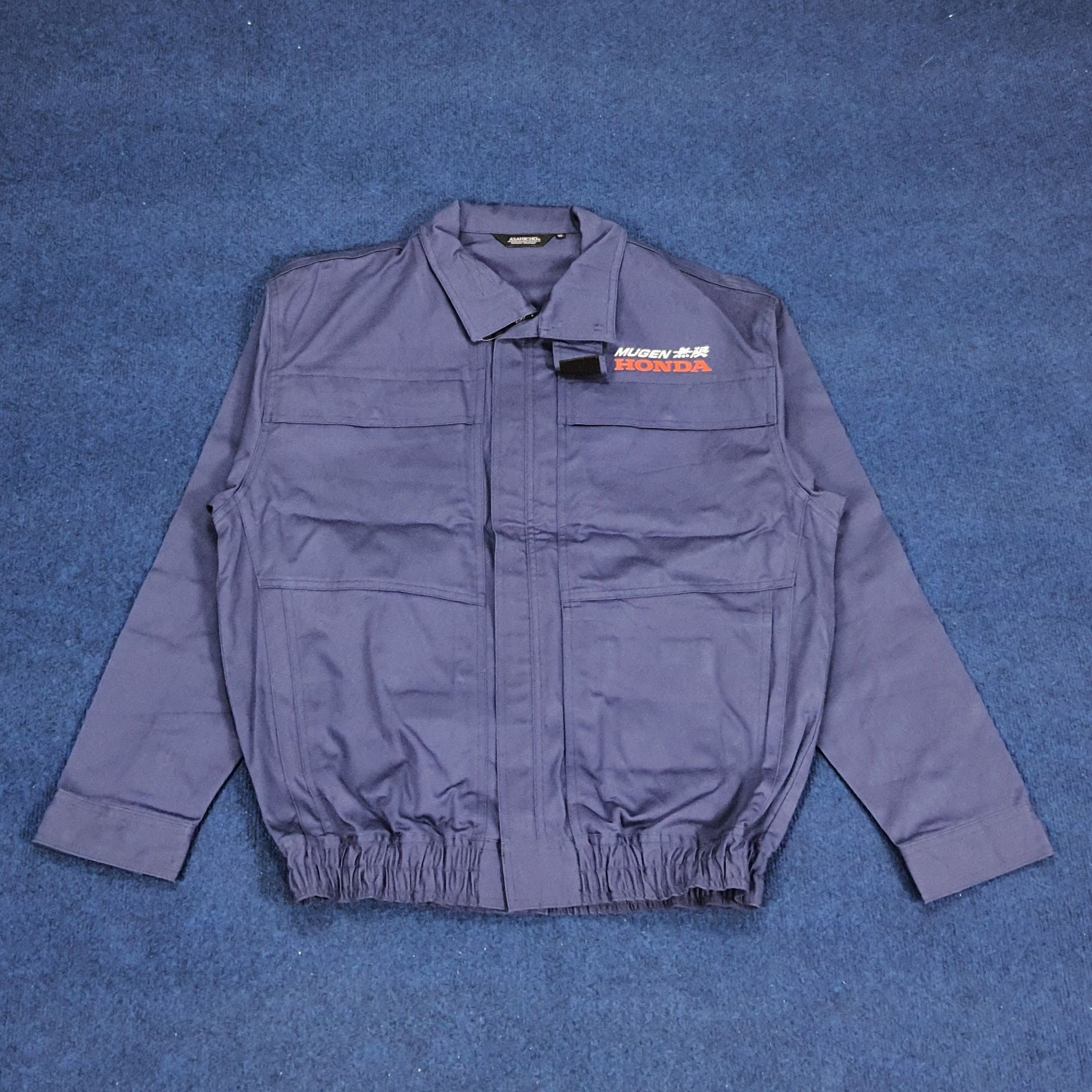 Japanese Brand × Vintage Vintage HONDA Mugen Japan Motorsports Jacket with Fan Holes Size US L / EU 52-54 / 3 - 3 Thumbnail