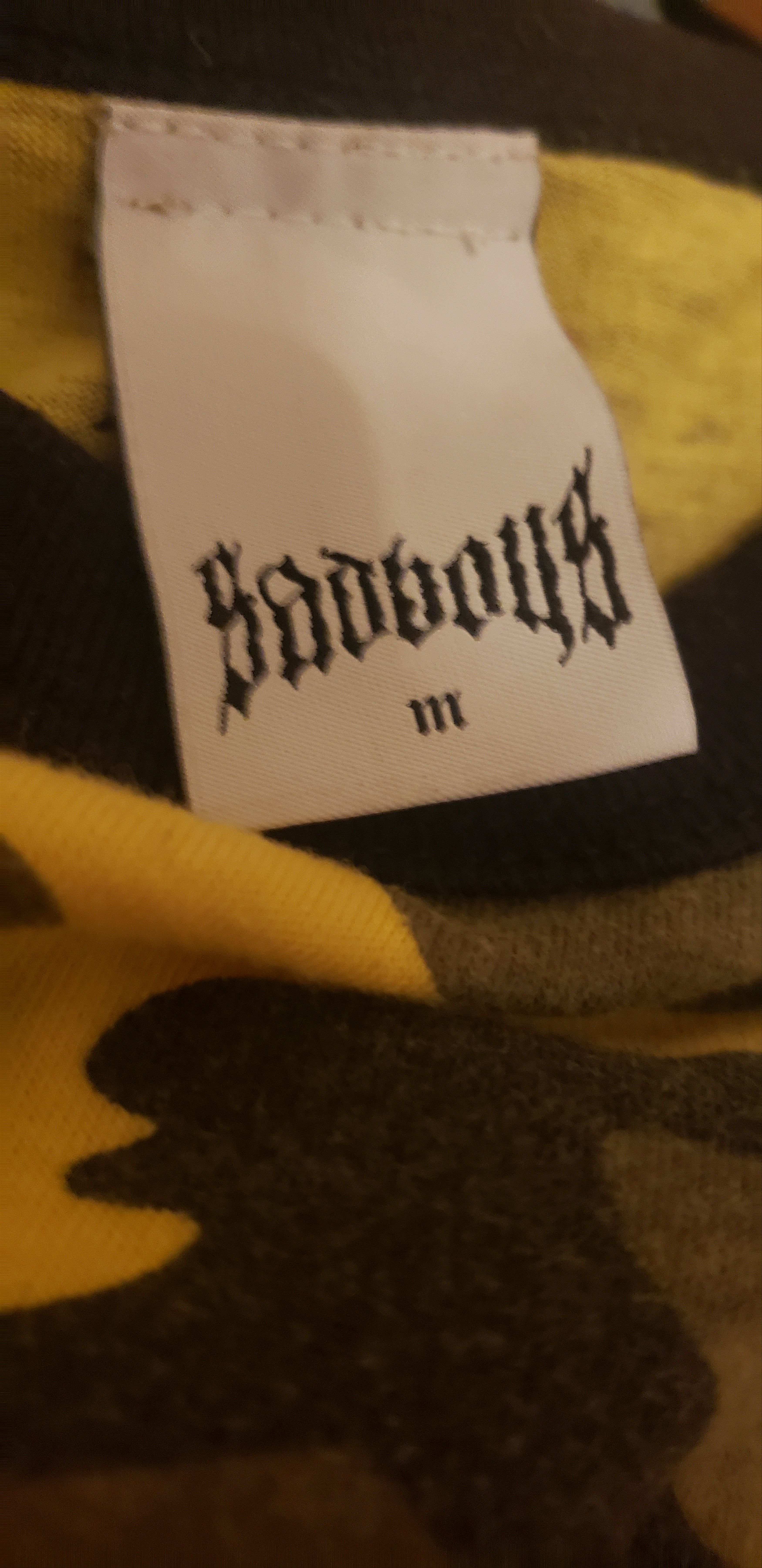 Drain Gang Yellow Camo Thaiboy Tee Size US M / EU 48-50 / 2 - 3 Thumbnail