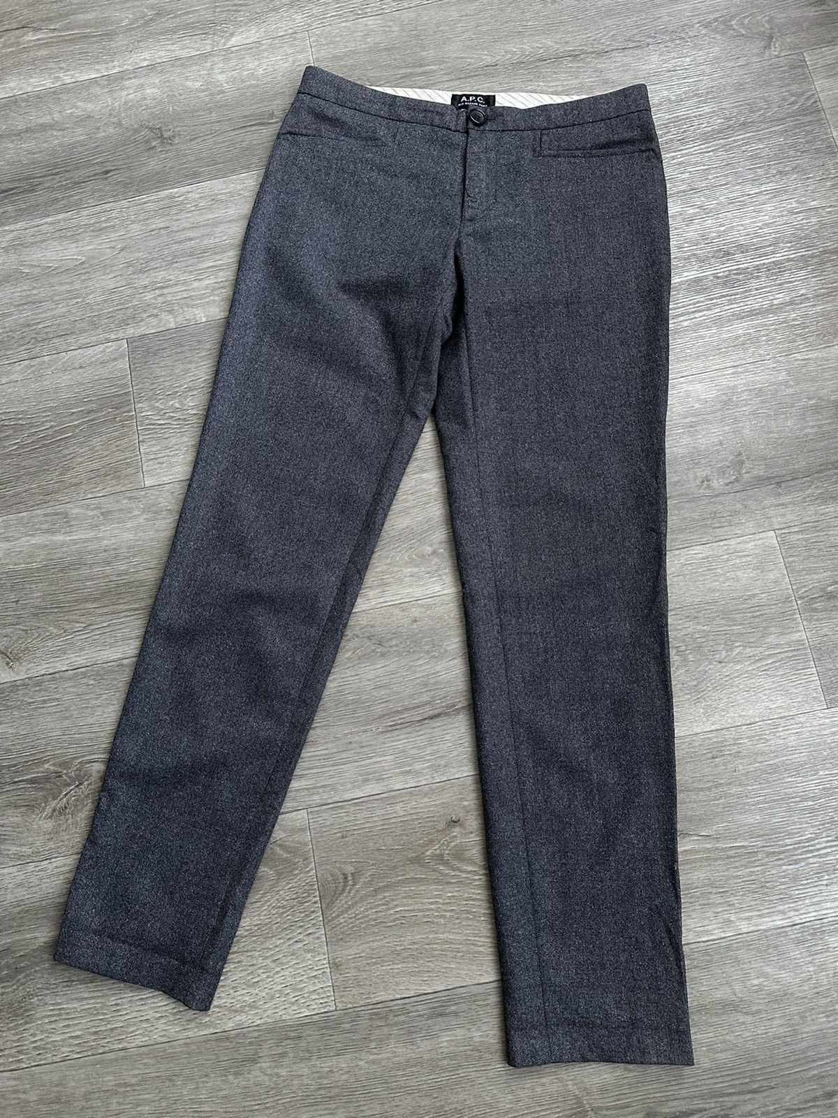 A.P.C. × Vintage 🫧A.P.C. Vintage Wool Pants Size 25" / US 0 / IT 36 - 2 Thumbnail