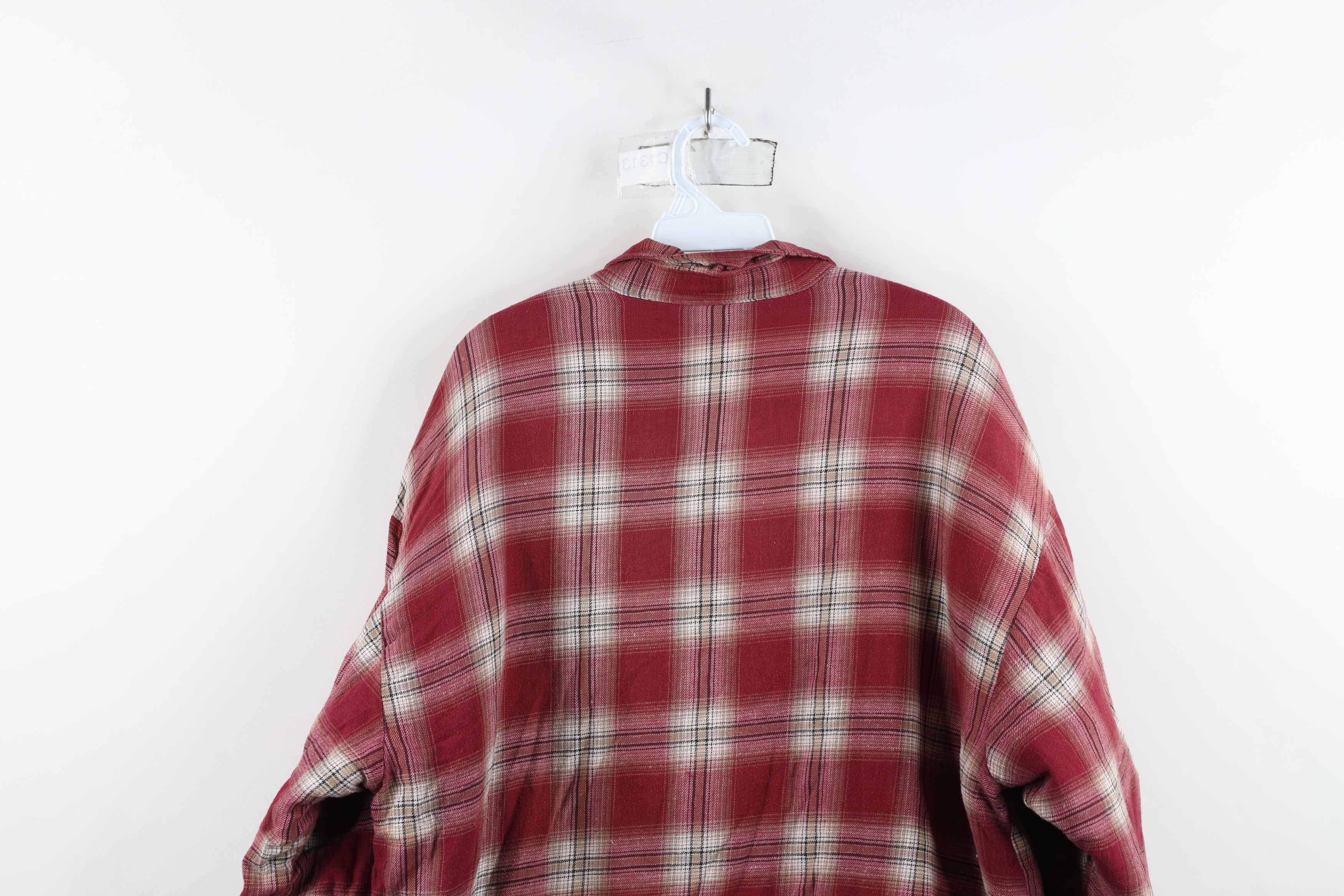 Vintage Vintage 90s Streetwear Flannel Shirt Jacket Jac Shirt Size US L / EU 52-54 / 3 - 14 Thumbnail