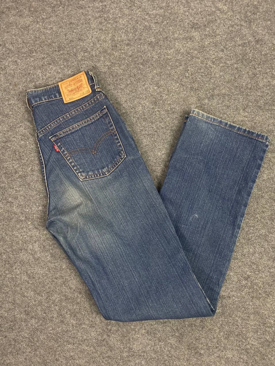 Levi's vintage levis 511 dark wash denim nice design Size US 29 - 2 Thumbnail