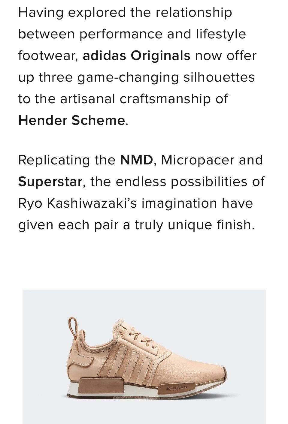 Adidas × Hender Scheme Super Rare Adidas Originals x Hender Scheme UK 7,5 Size US 8 / EU 41 - 18 Thumbnail
