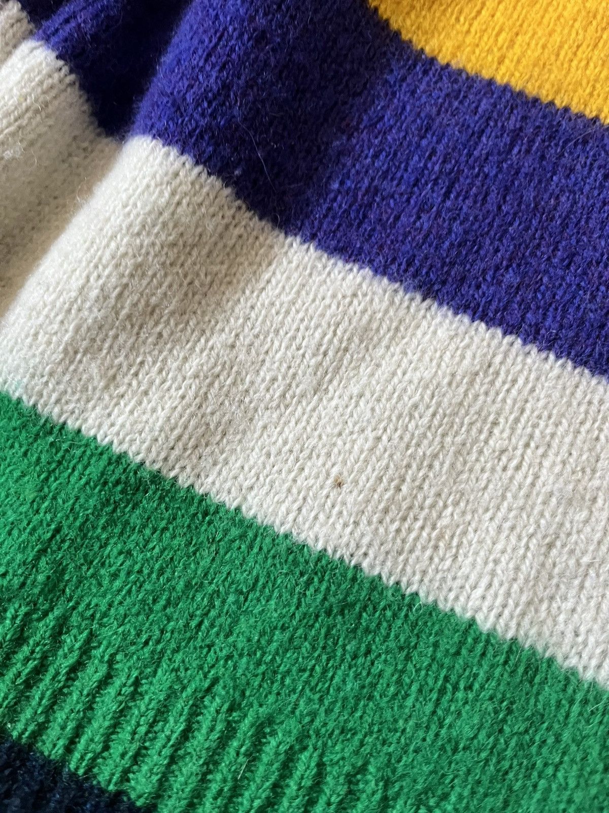 Acne Studios Acne Studios kai striped wool multicolor sweater Size US L / EU 52-54 / 3 - 8 Thumbnail