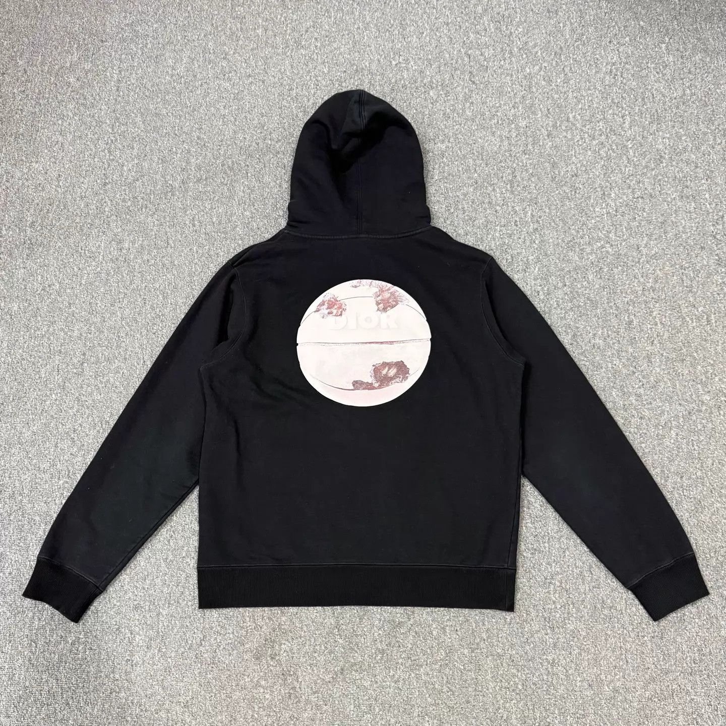 Dior Dior CD Black Hoodie L 95 New Size L / US 10 / IT 46 - 2 Thumbnail