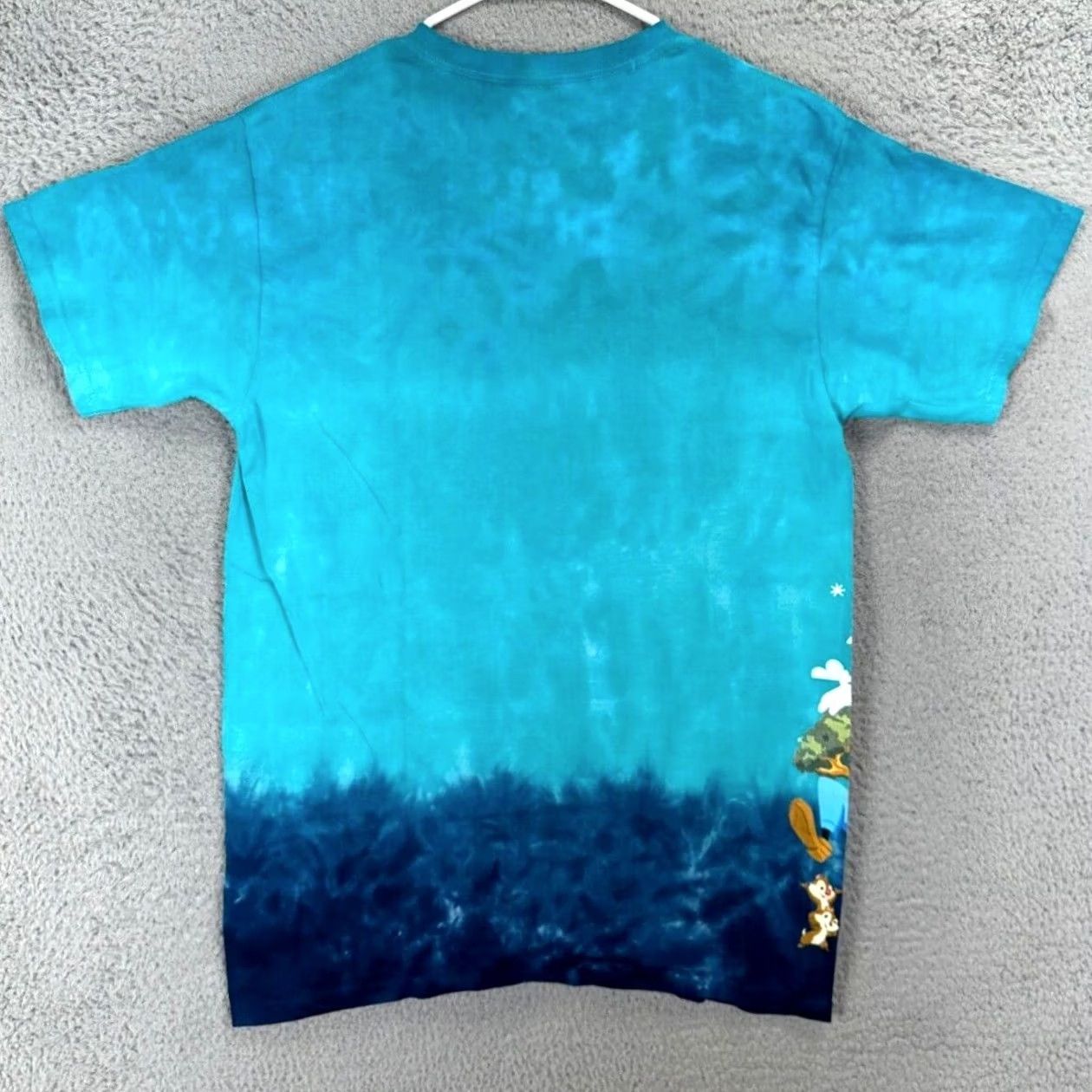 Disney Disney T-Shirt Unisex Medium Blue Cotton Tie Dye Graphic Mickey Friends Tee 2019 Size US M / EU 48-50 / 2 - 2 Thumbnail