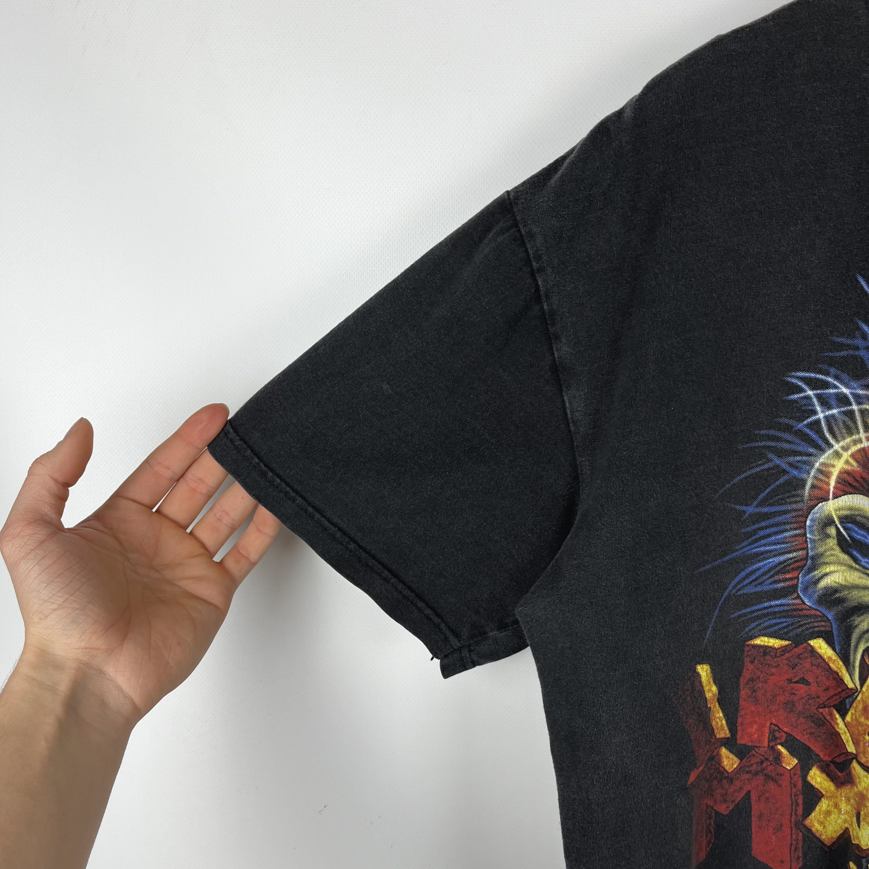 Band Tees Vintage Iron Maiden Rare Rock Band T Shirt 90’s Size US XL / EU 56 / 4 - 8 Thumbnail