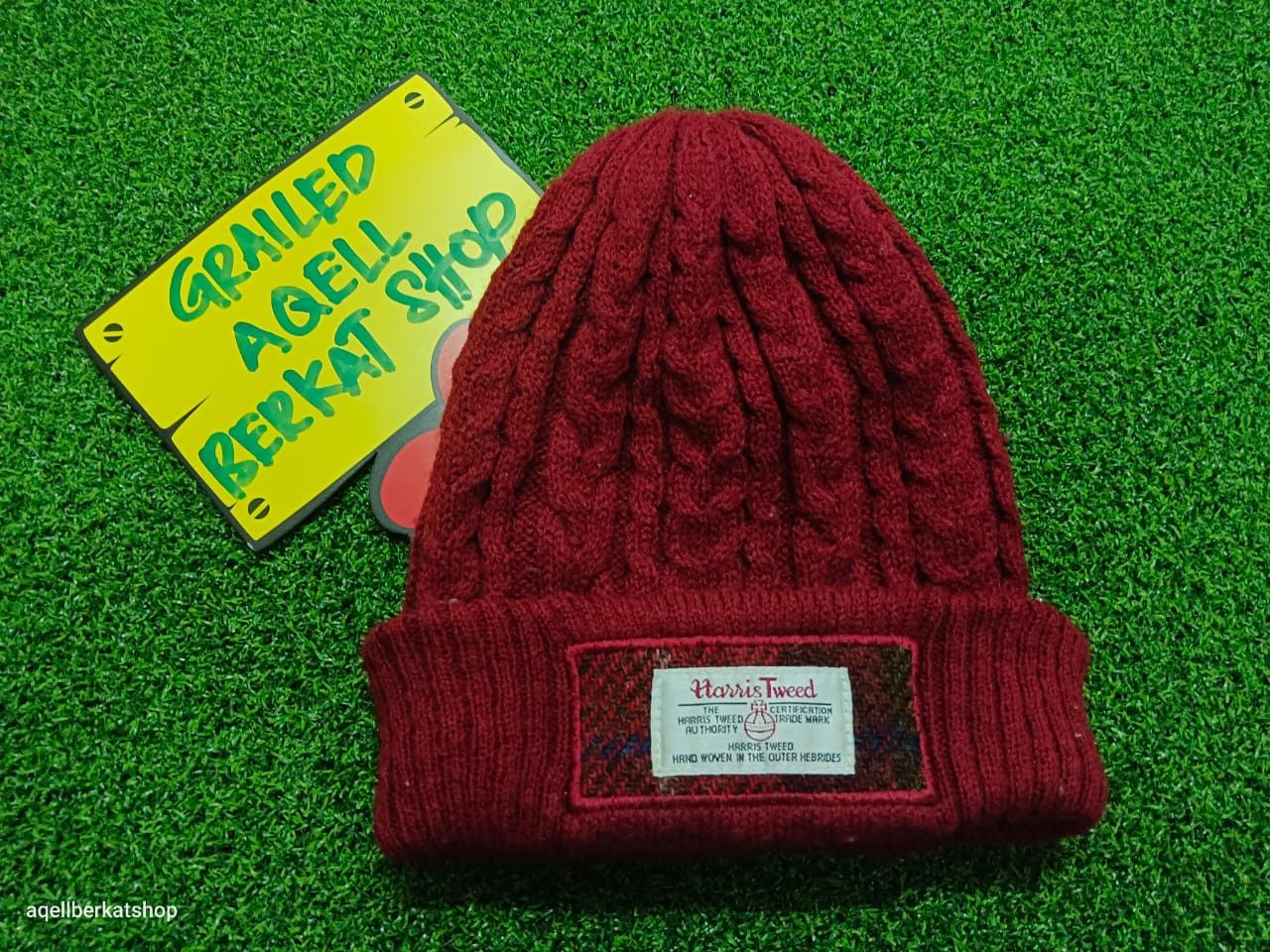 Harris Tweed CLOSSHI JAPAN X HARRIS TWEED Beanie Size ONE SIZE - 1 Thumbnail