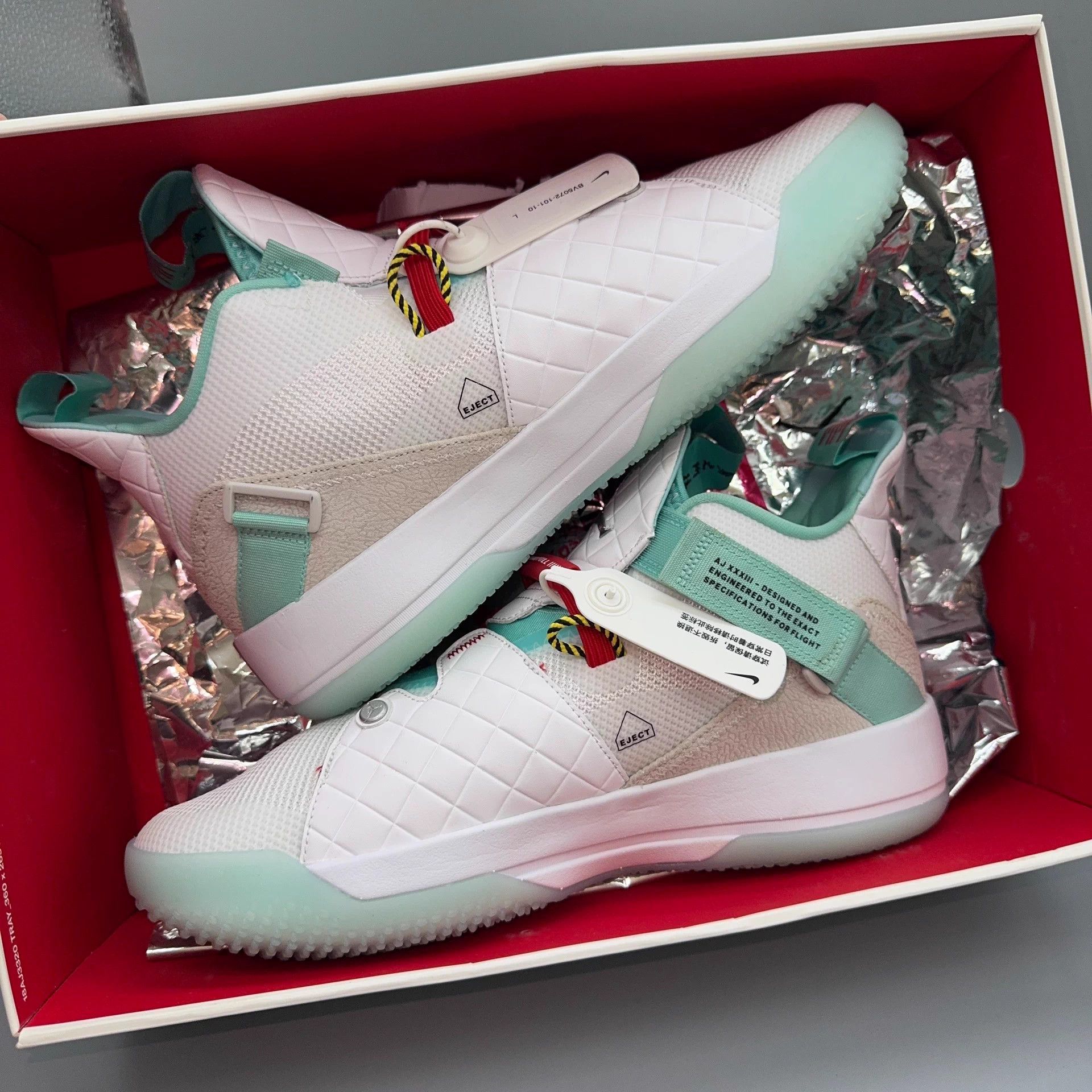 Nike Jordan AJ33 White US 44 Size US 11 / EU 44 - 6 Thumbnail