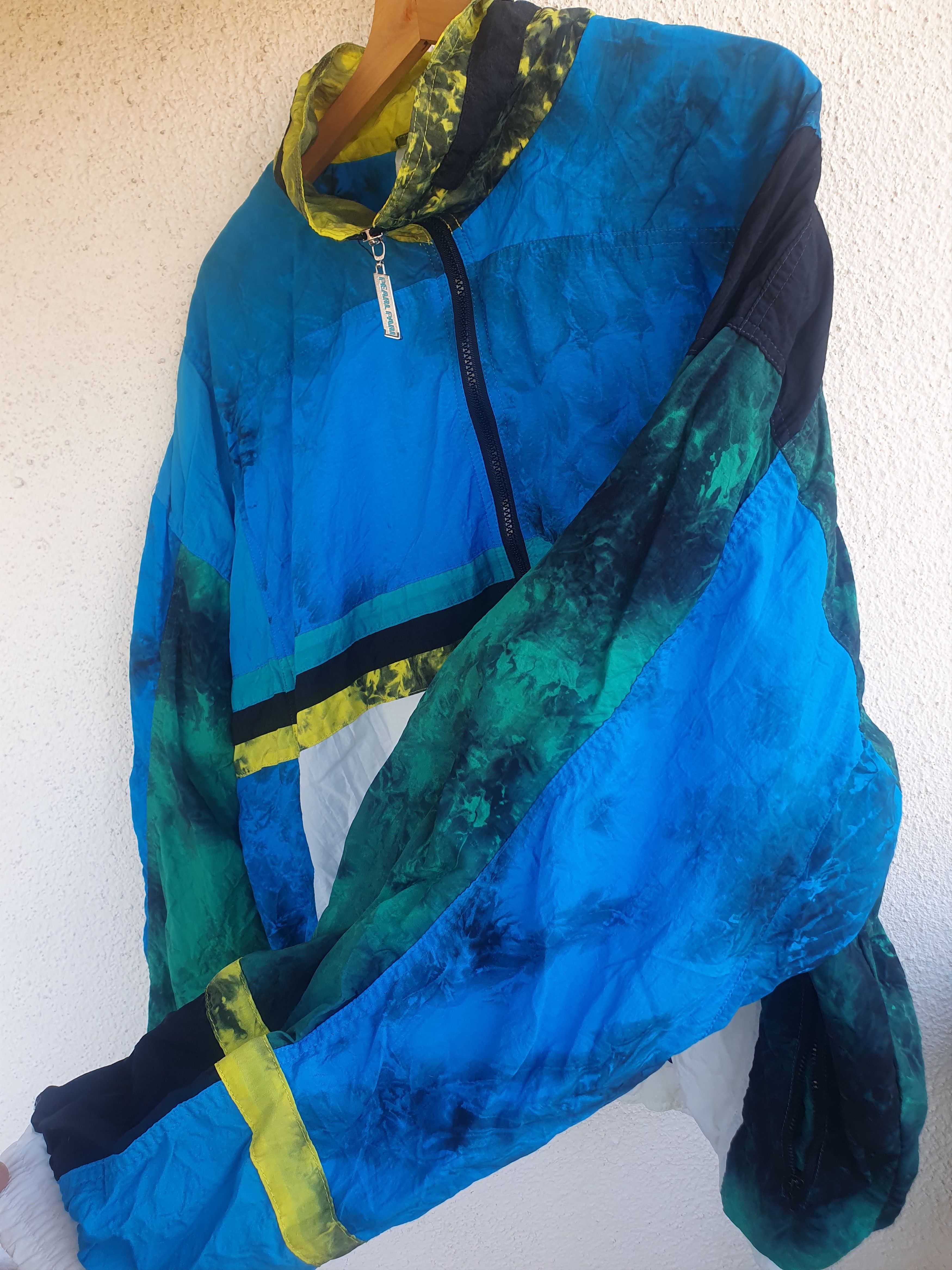 Vintage Pearl Pari Vintage Tye Dye Windbreaker Track Jacket sz XXL Size US XXL / EU 58 / 5 - 10 Thumbnail