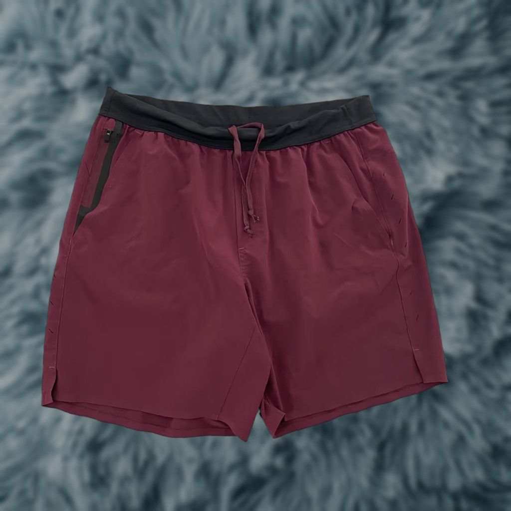 Ten Thousand Ten Thousand Shorts Adult Large Purple 7" Drawstring Men Athletic Activewear Gym Size US 33 - 1 Thumbnail