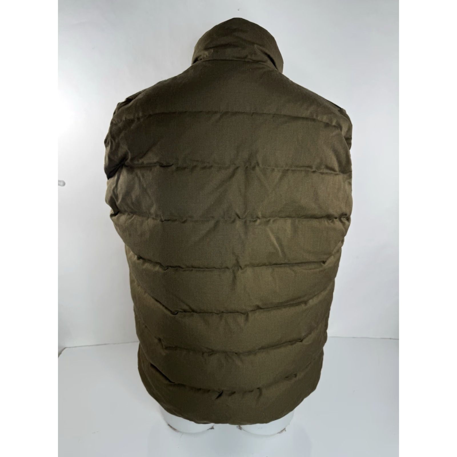 Vintage BERETTA Italy - GOOSE DOWN 800 Quilted 42 Field Ranch Hunting Vest - EXCELLENT Vest Mens 42 Dark Olive Down Quilted Hunting B10 Size US XS / EU 42 / 0 - 4 Thumbnail