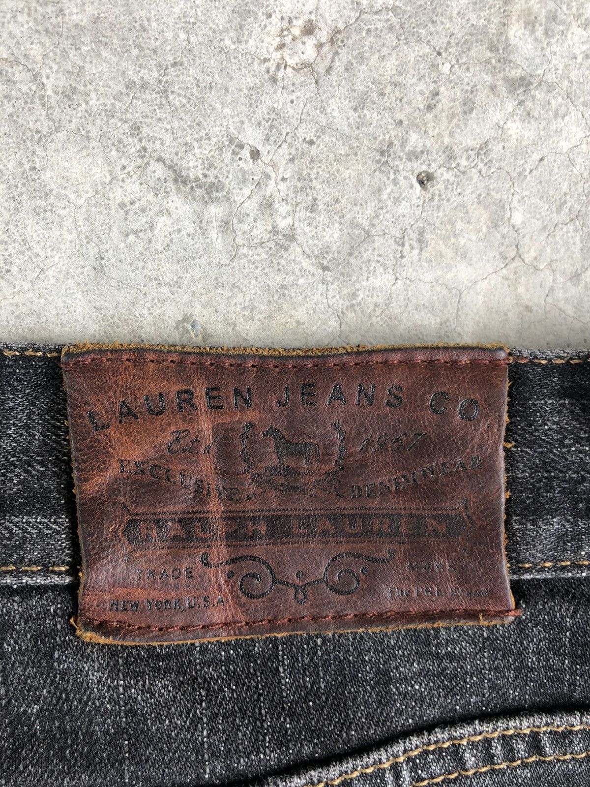 Ralph Lauren Japanese Lauren Flared Jeans Boro Patchwork Distressed Size US 30 / EU 46 - 19 Thumbnail