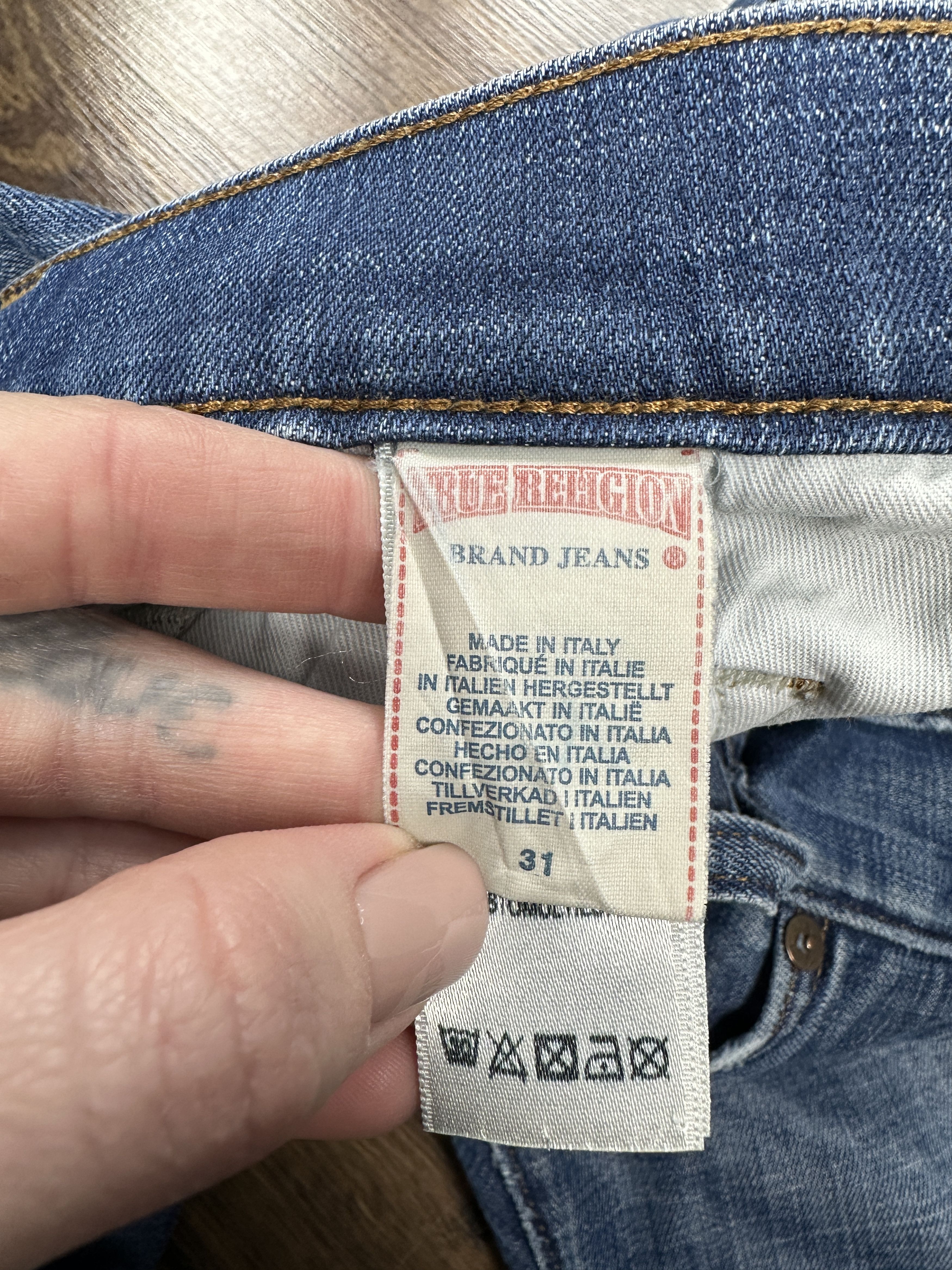 True Religion True Religion Vintage Denim Pants Jeans Size US 31 - 10 Thumbnail