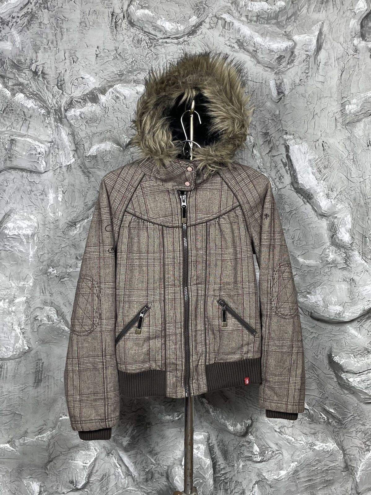 If Six Was Nine × Japanese Brand × Le Grande Bleu (L.G.B.) Vintage Fur Jacket Pocket Sleeve IfSixWasNine LGB Style Size US S / EU 44-46 / 1 - 2 Thumbnail
