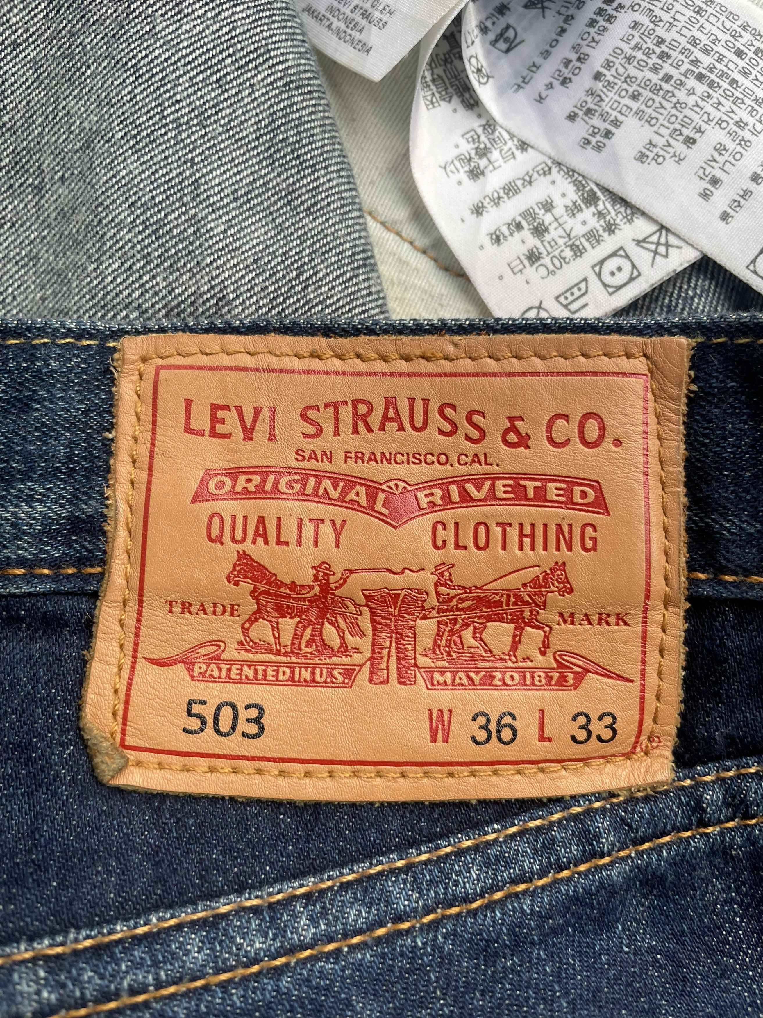 Levi's Levis 503 Denim Size US 38 / EU 54 - 13 Thumbnail