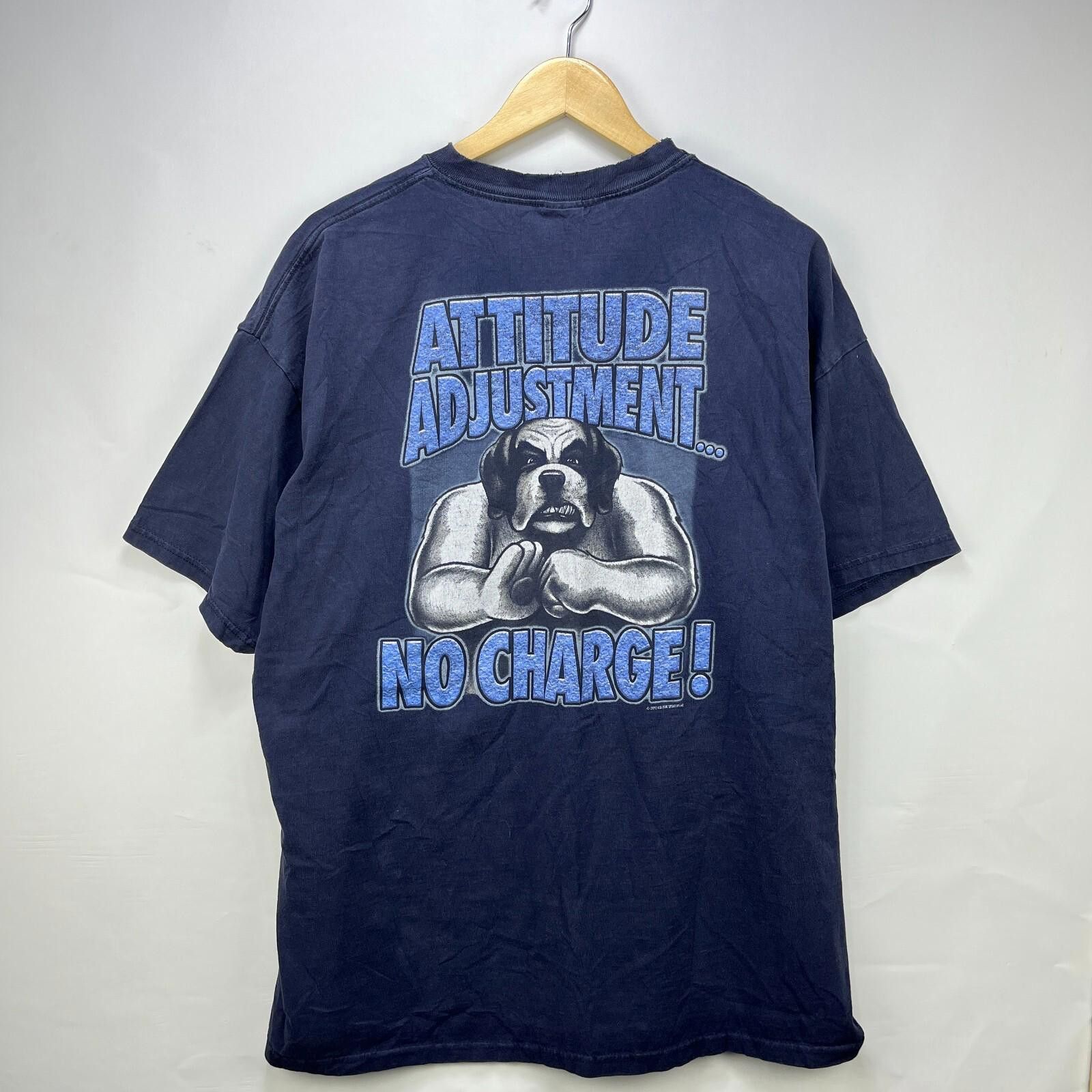 Big Dogs Vintage Big Dogs Attitude Adjustment Graphic T-Shirt 2XL Size US XXL / EU 58 / 5 - 1 Thumbnail