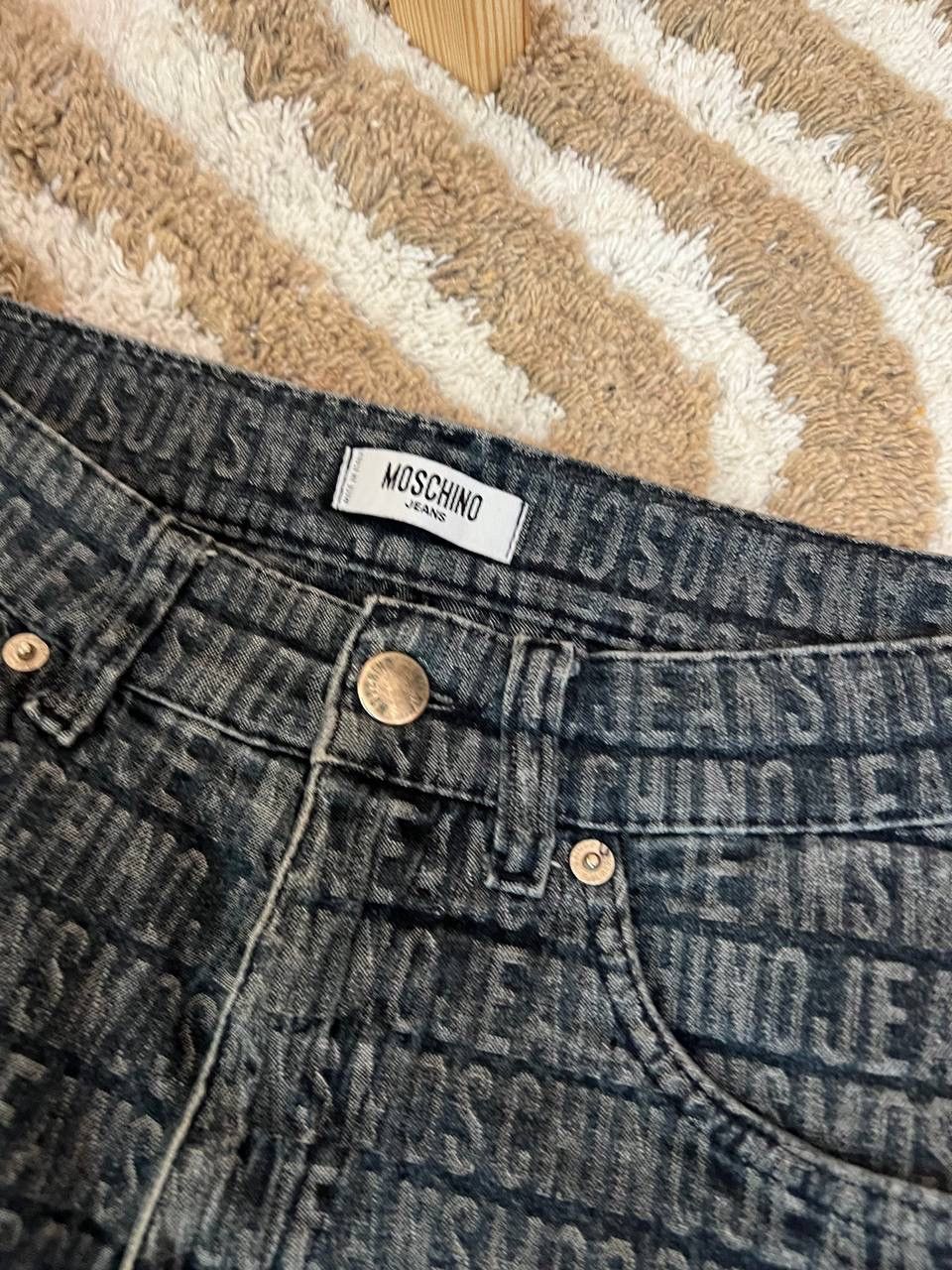 Japanese Brand × Moschino Vintage Moschino Monogram Jeans Size 30" / US 8 / IT 44 - 6 Thumbnail