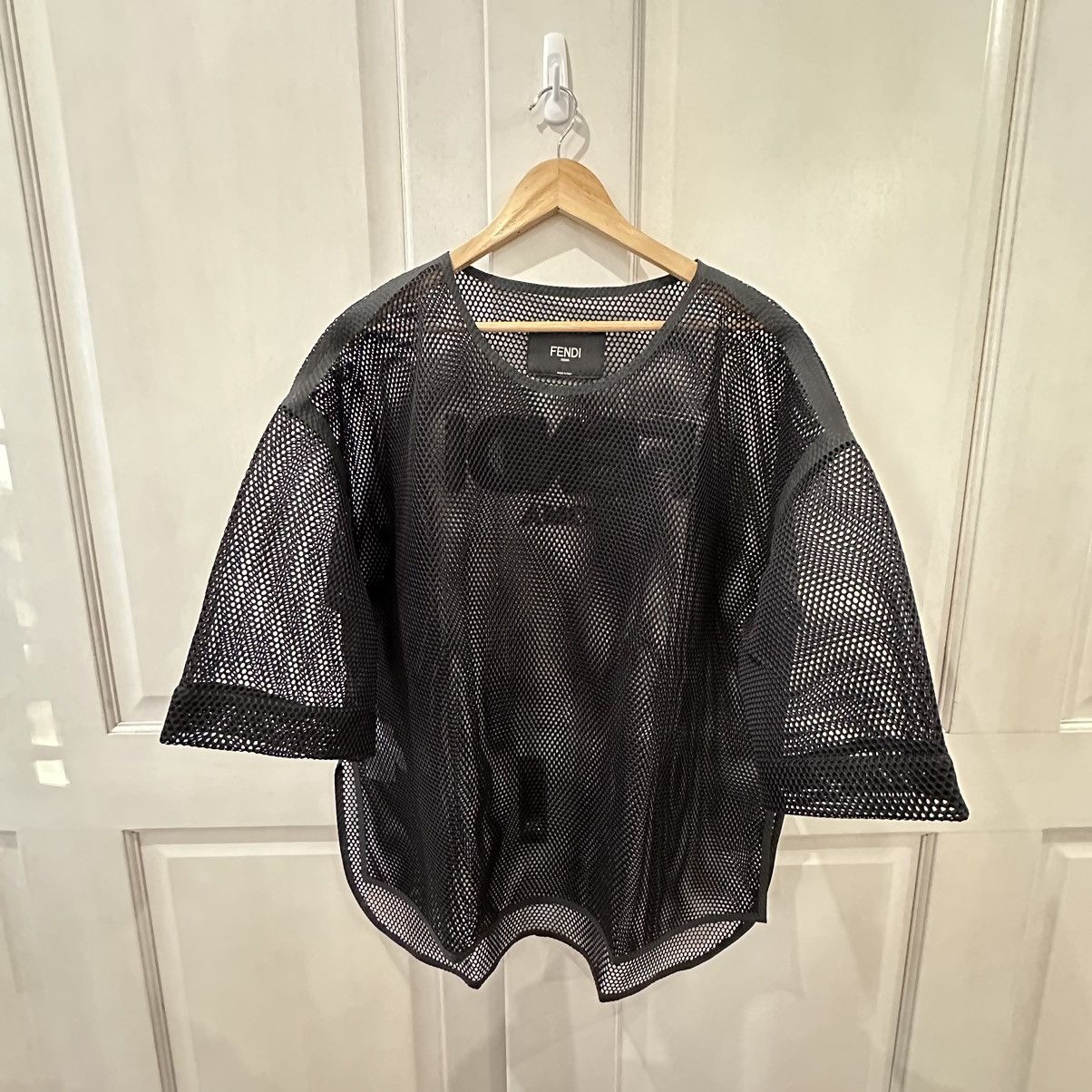 Fendi Fendi Mesh T-Shirt Size US L / EU 52-54 / 3 - 6 Thumbnail