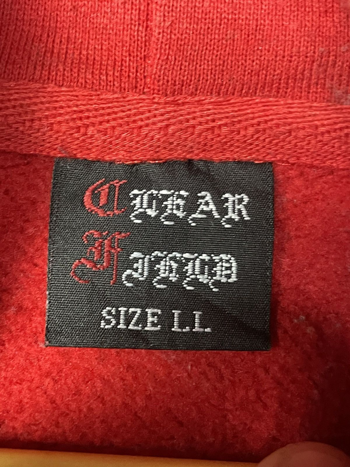 Japanese Brand × Vintage NOSTALGIC Gothic Cross Print Pullover Hoodie (80) Size US L / EU 52-54 / 3 - 12 Thumbnail