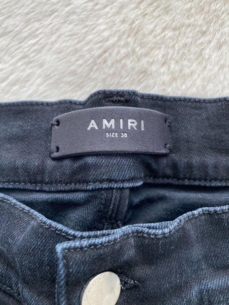 Amiri Amiri Washed Black Playboy Playboy Co-branded Jeans 2501-Ne Size US 38 / EU 54 - 2 Thumbnail