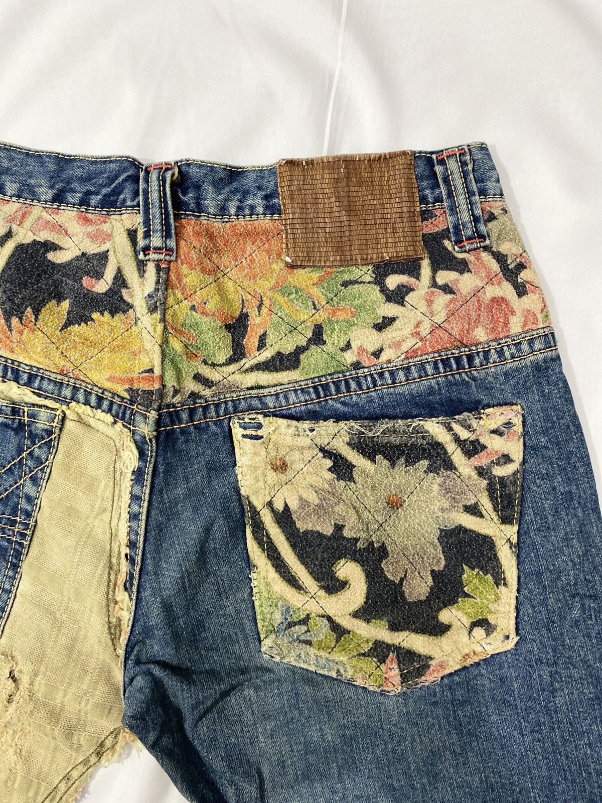 Kapital kapital Inspired patchwork short pants Size US 31 - 4 Thumbnail