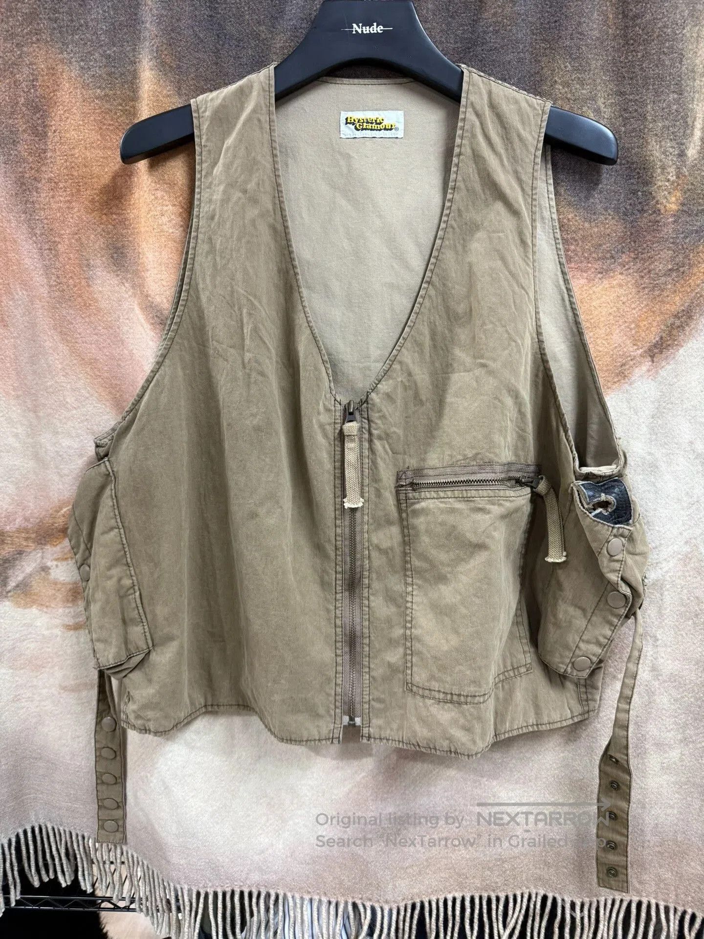 Comme des Garcons Homme Deux Hysteric Glamour Military Vest. Size US M / EU 48-50 / 2 - 1 Thumbnail