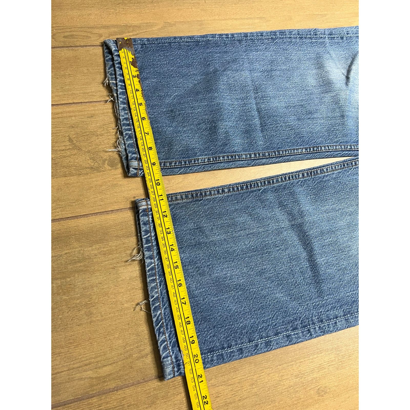 Anchor Blue Anchor Blue Jeans Mens 34x30 Baggy Denim Relaxed Fit Y2K Size US 34 / EU 50 - 8 Thumbnail