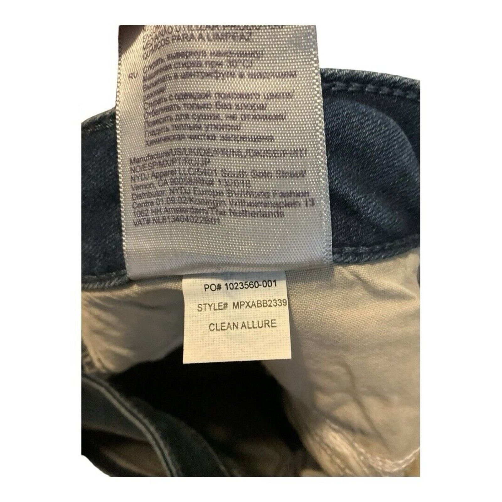 NYDJ NYDJ Barbara Bootcut Jeans Size 36" / US 14 / IT 50 - 4 Thumbnail