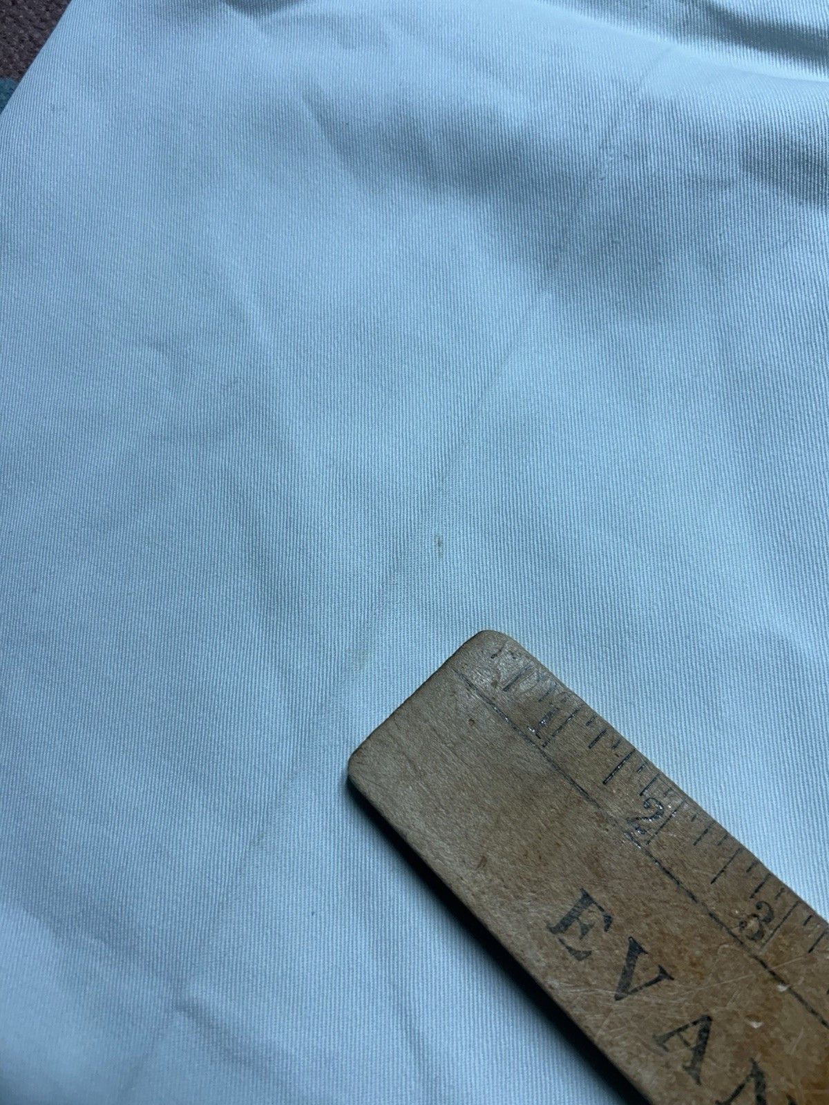 Vintage Vtg 40s cotton chino work pants milkman button fly NOS 37x31 Size US 37 - 9 Thumbnail