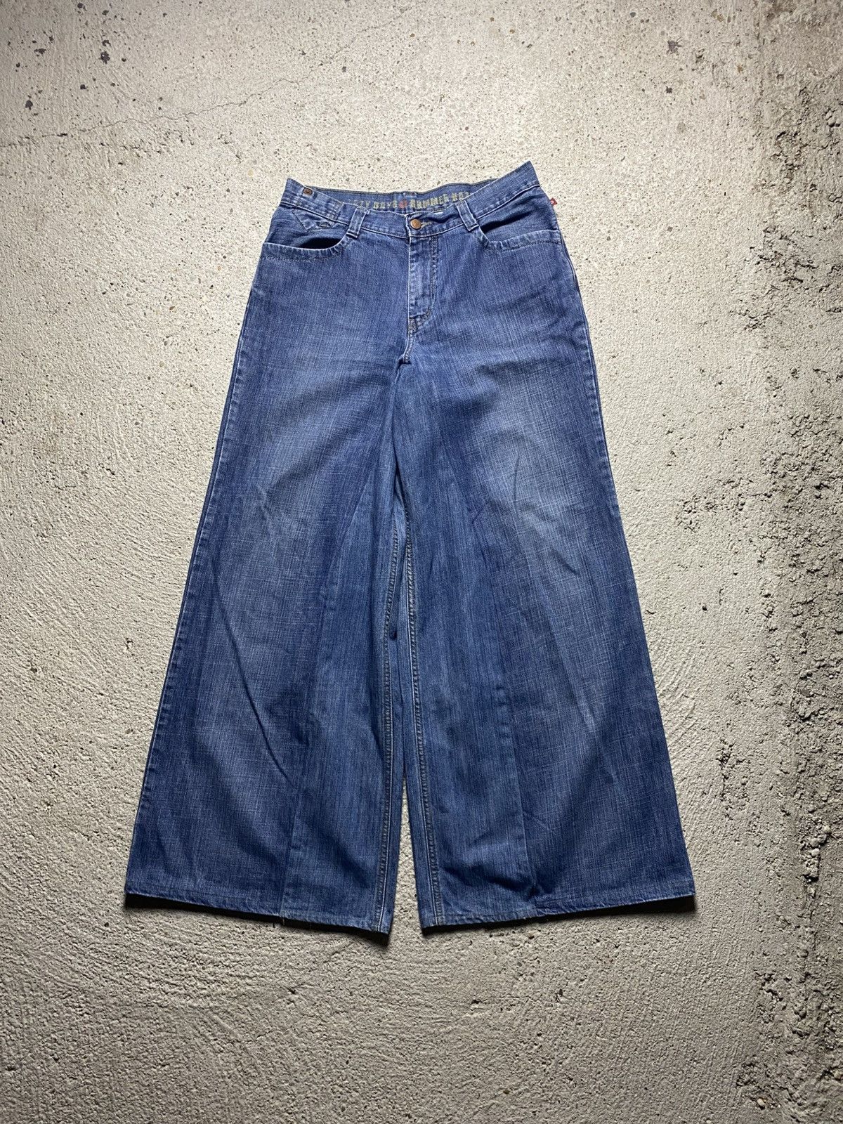 Vintage Baggy rap flared pants jeans vintage oversized custom Size US 34 / EU 50 - 8 Thumbnail