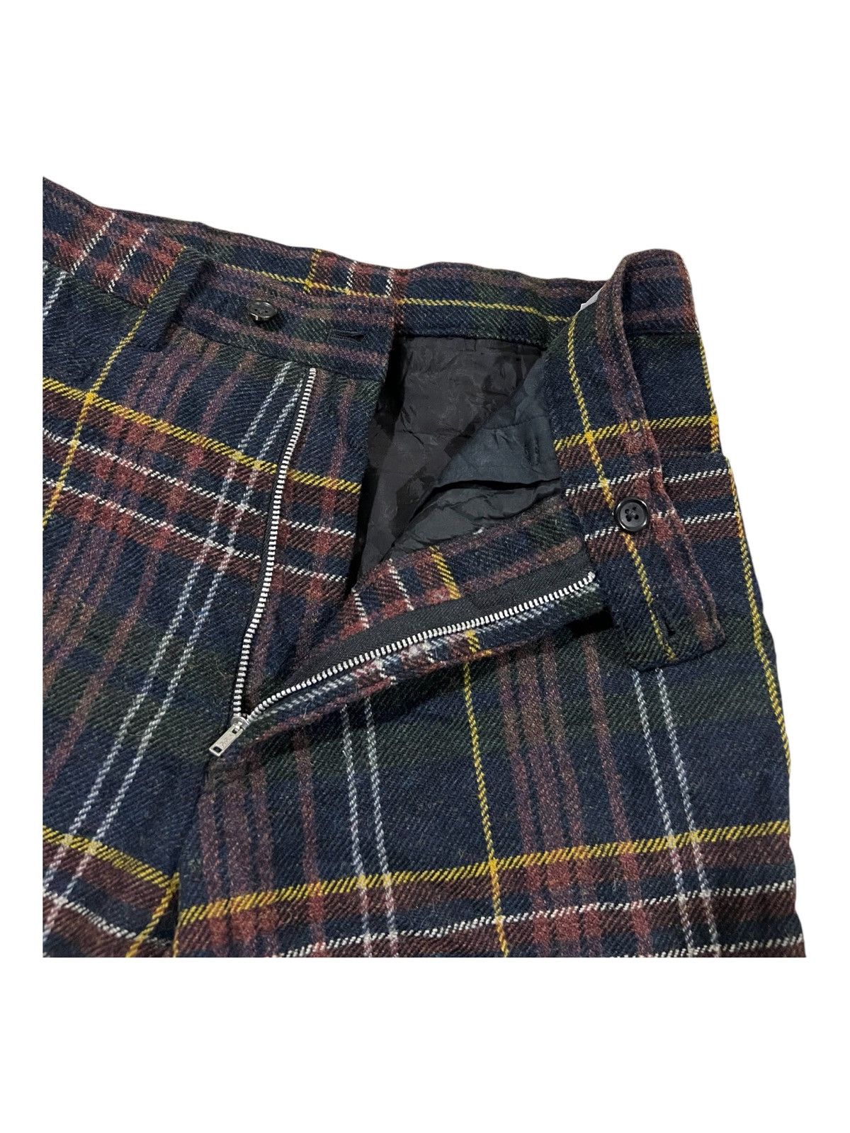 Yohji Yamamoto AW2004 Yohji Yamamoto Pour Homme Lumberjack Wool Pants Size US 31 - 6 Thumbnail