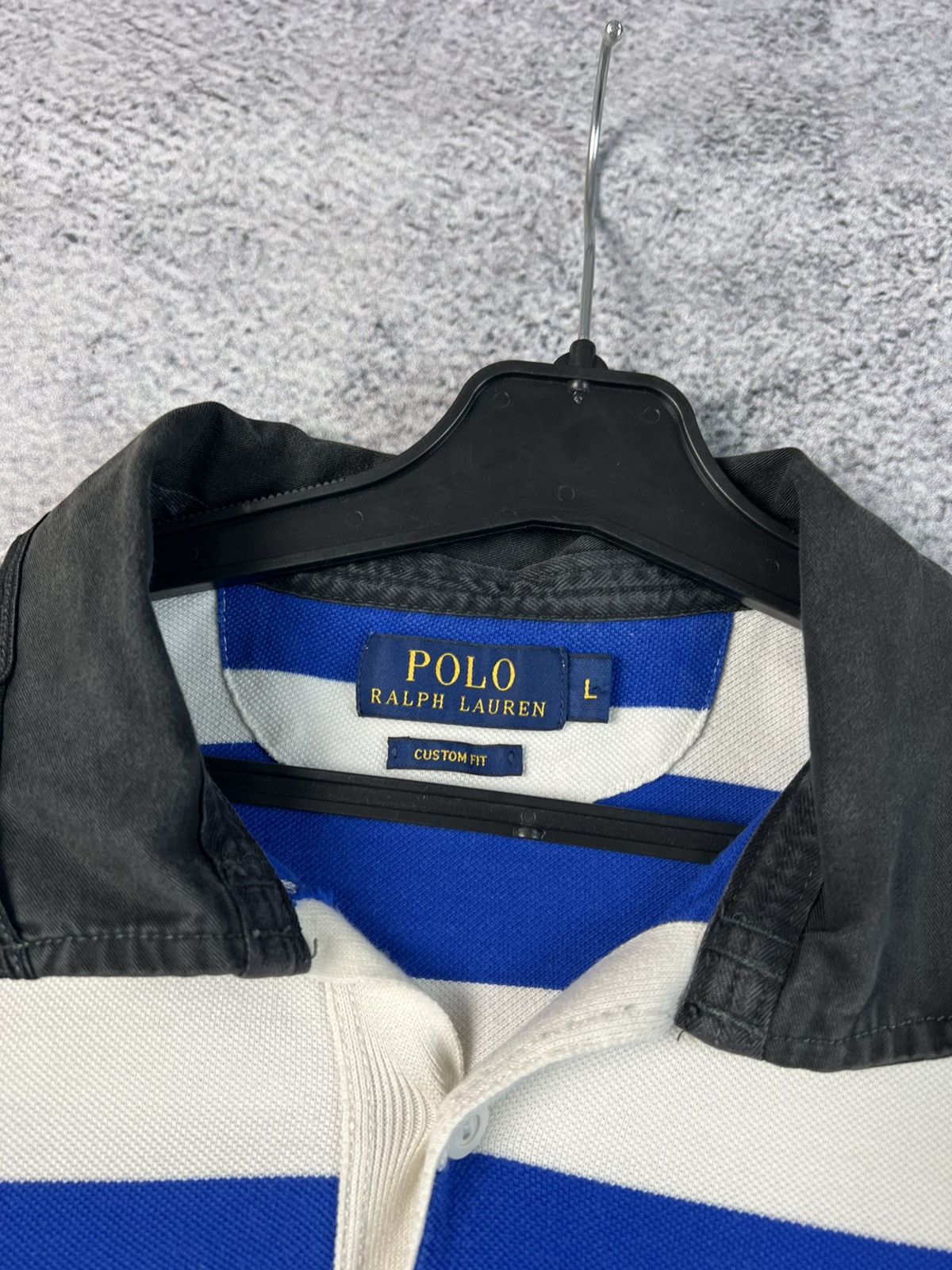 Polo Ralph Lauren Polo Ralph Lauren striped polo T-shirt Size US L / EU 52-54 / 3 - 5 Thumbnail