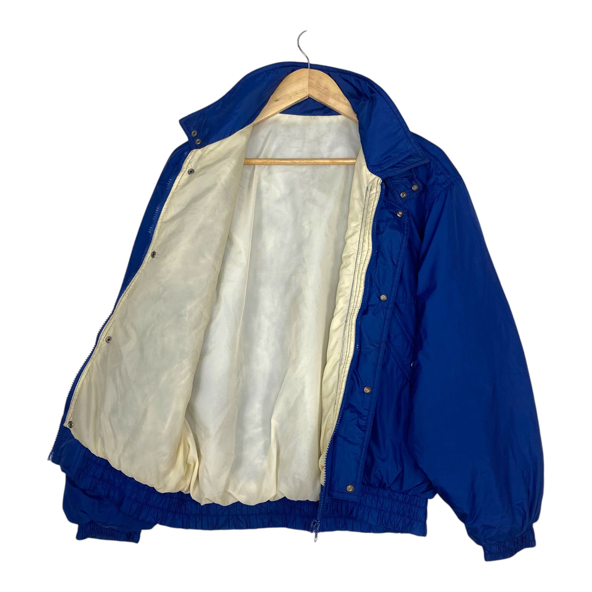 Japanese Brand STEAL💥80s SUNTORY COFFEE BOSS BOMBER JACKET Size US M / EU 48-50 / 2 - 8 Thumbnail
