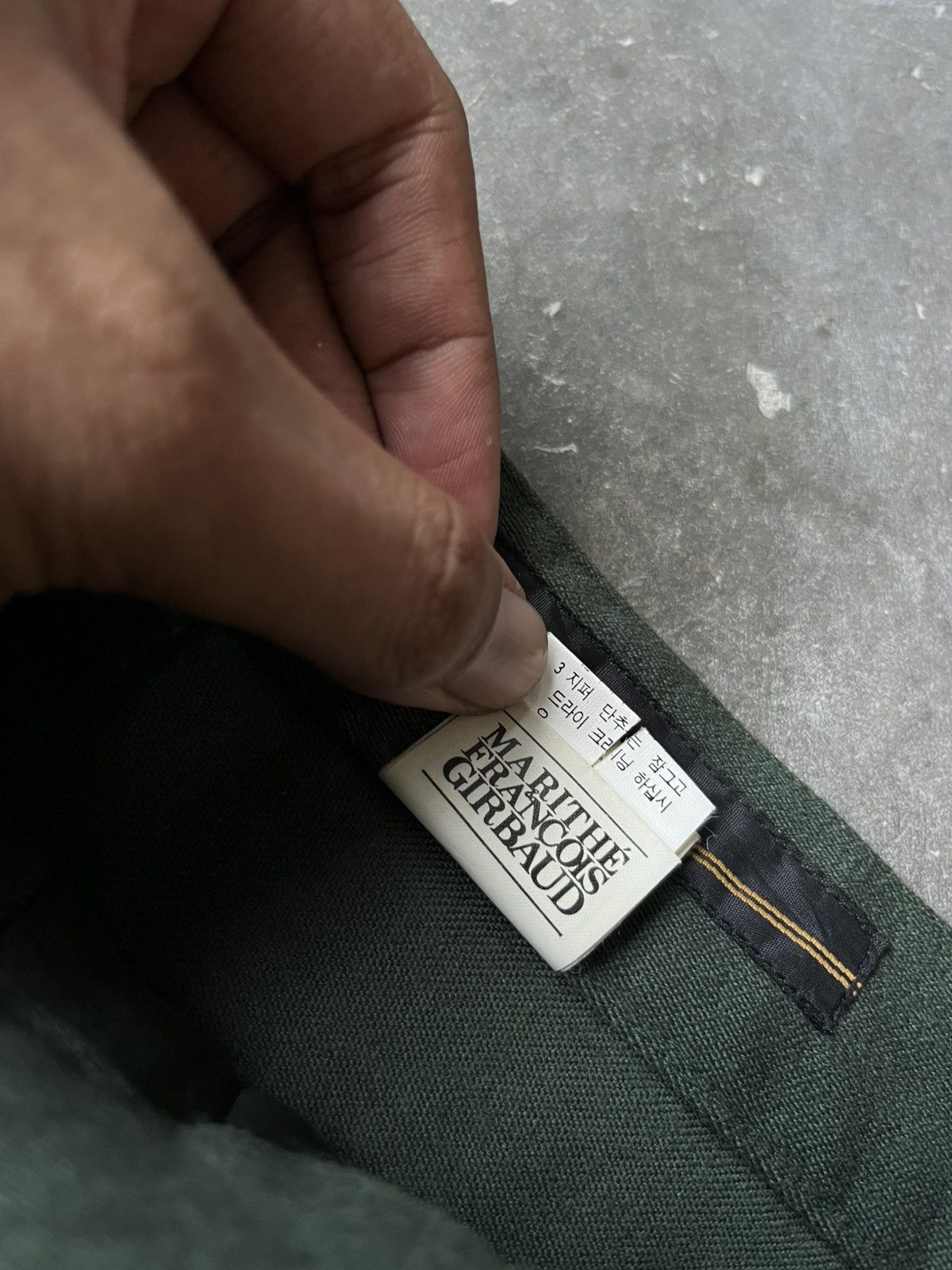 Vintage Martihe Francois Girbaud wool pants