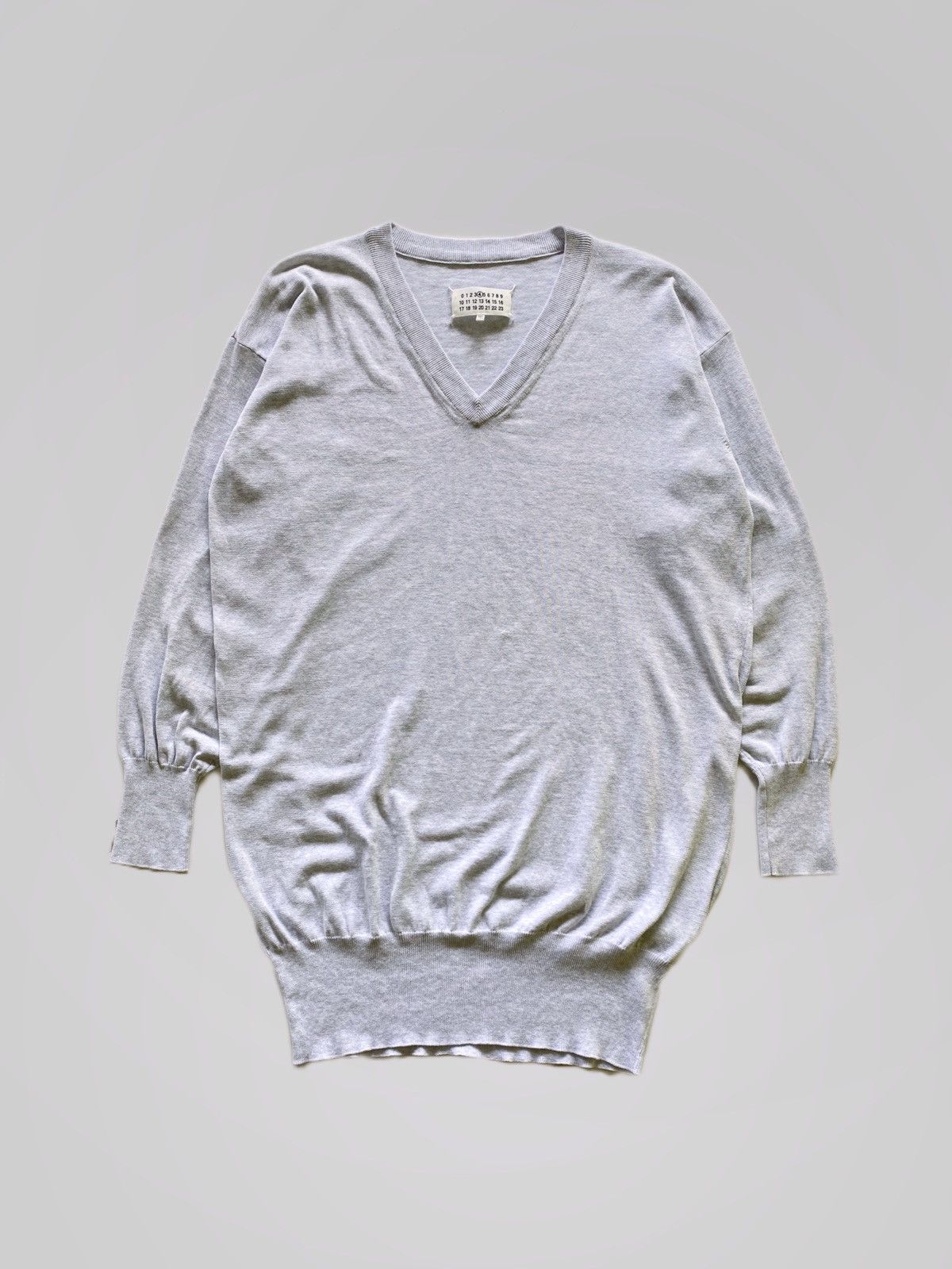 Maison Margiela SS18 Maison Margiela Leather Elbow Patch Sweater Size L / US 10 / IT 46 - 1 Thumbnail